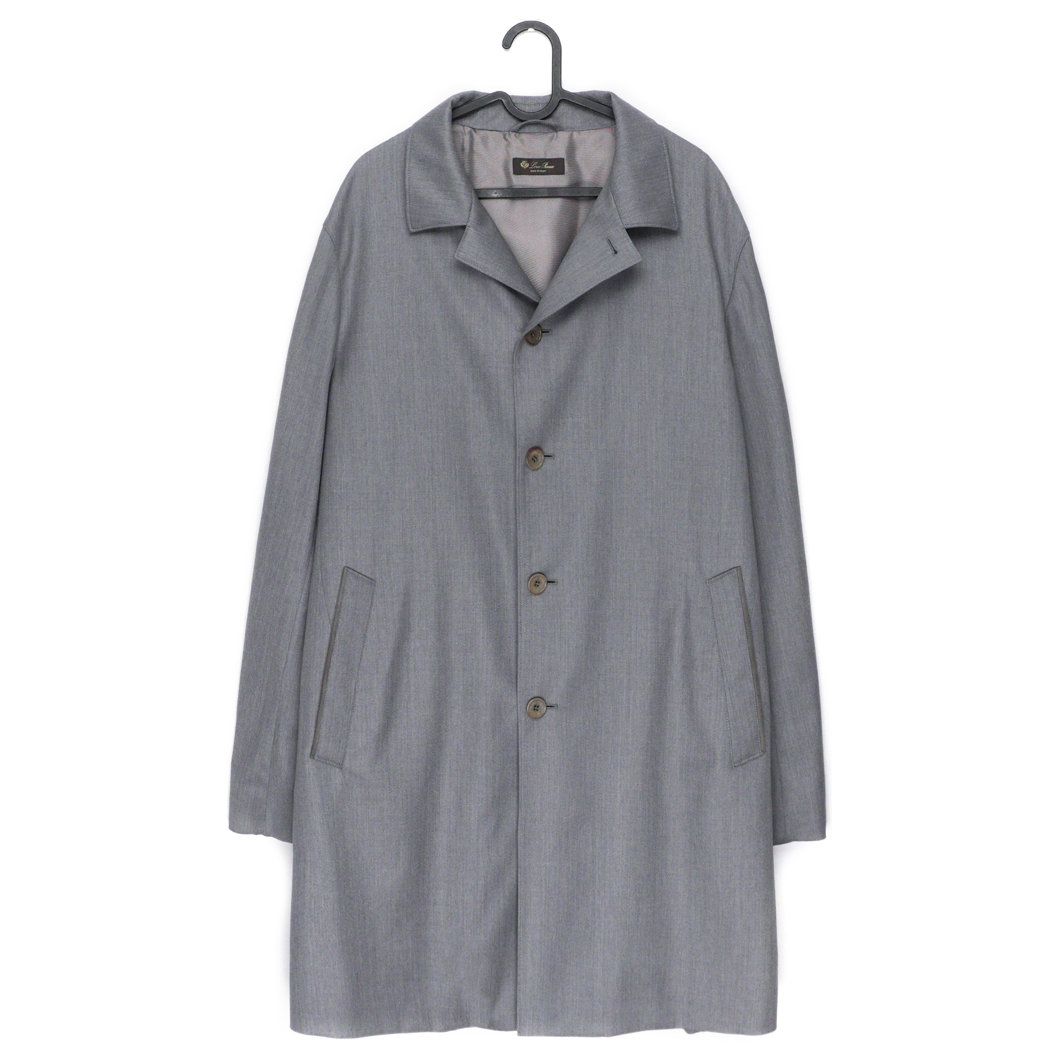 Loro Piana The Gift Of Kings Wool Sidney Over Trench Jacket