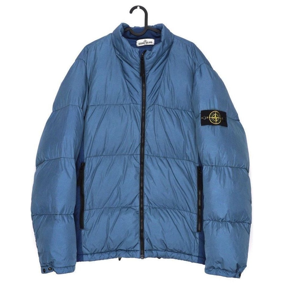 Stone Island Garment Dyed Crinkle Reps Down Jacket