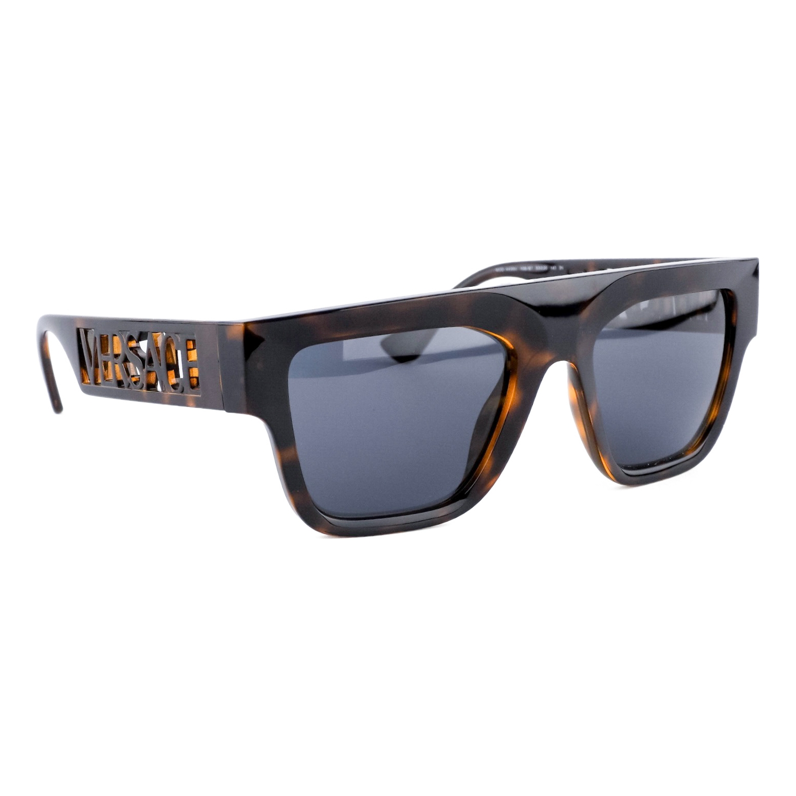 Versace MOD.4430U Signature Logo Brown Sunglasses