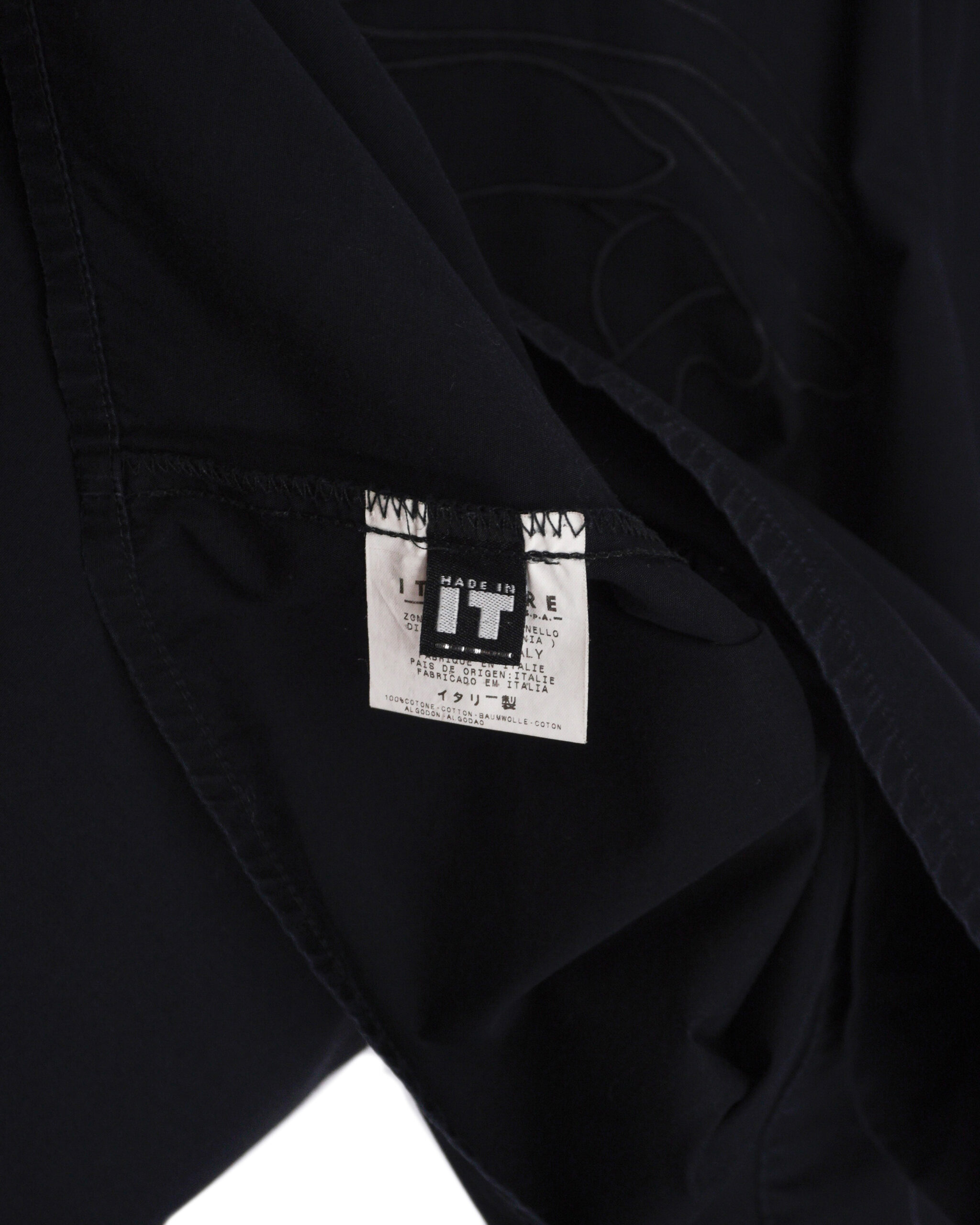 Versace Medusa Big Logo Black Long Sleeve Shirt — photo 6