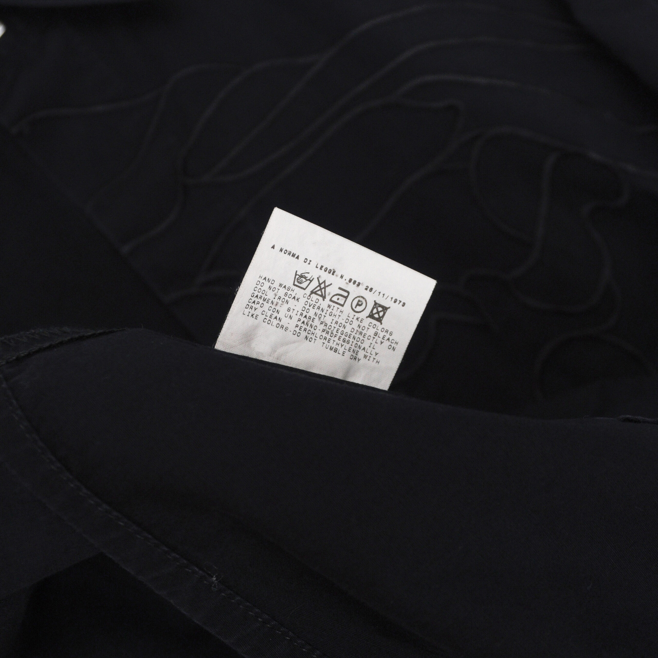 Versace Medusa Big Logo Black Long Sleeve Shirt — photo 7
