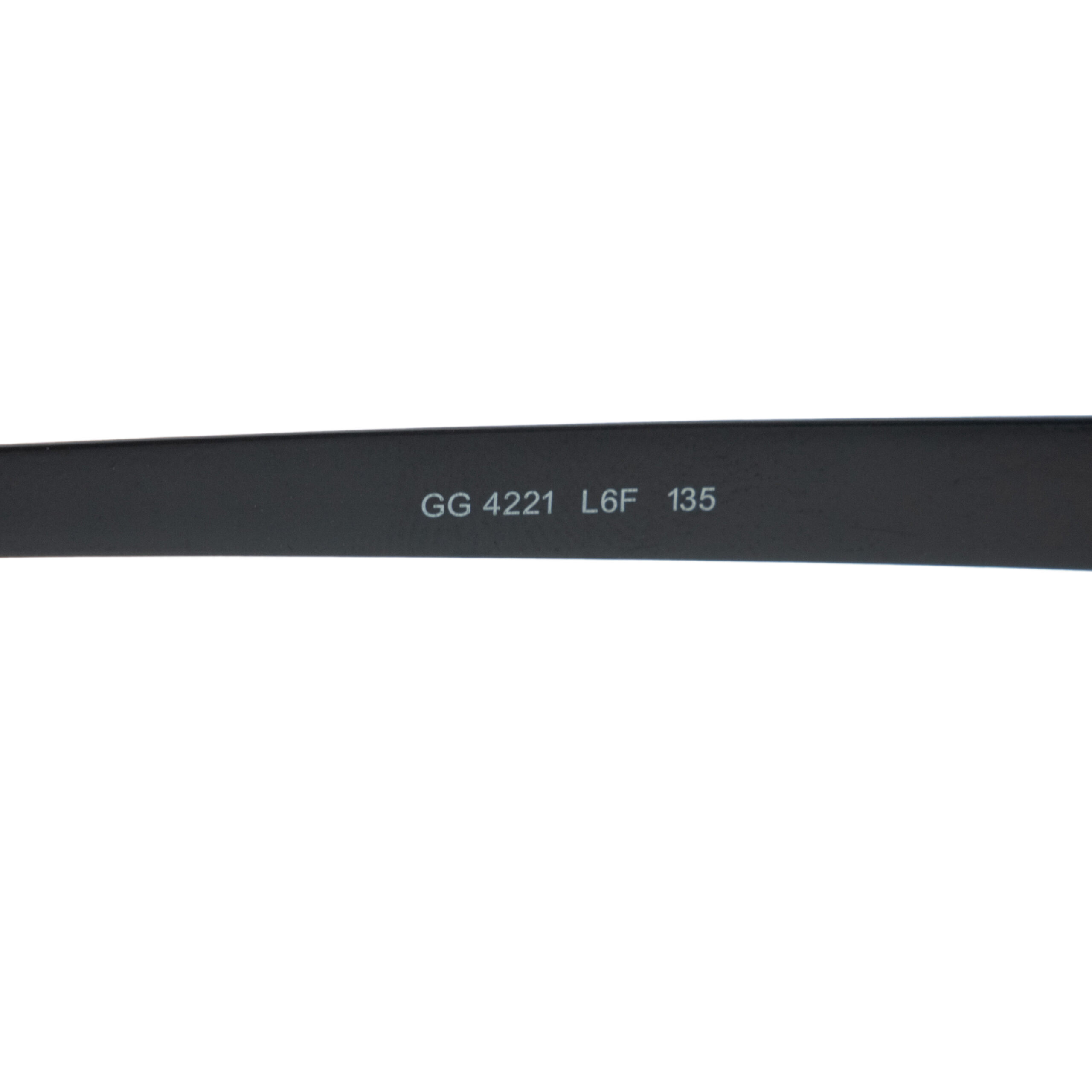 Vintage Gucci GG Rectangular Titanium Rimless Sunglasses — photo 4