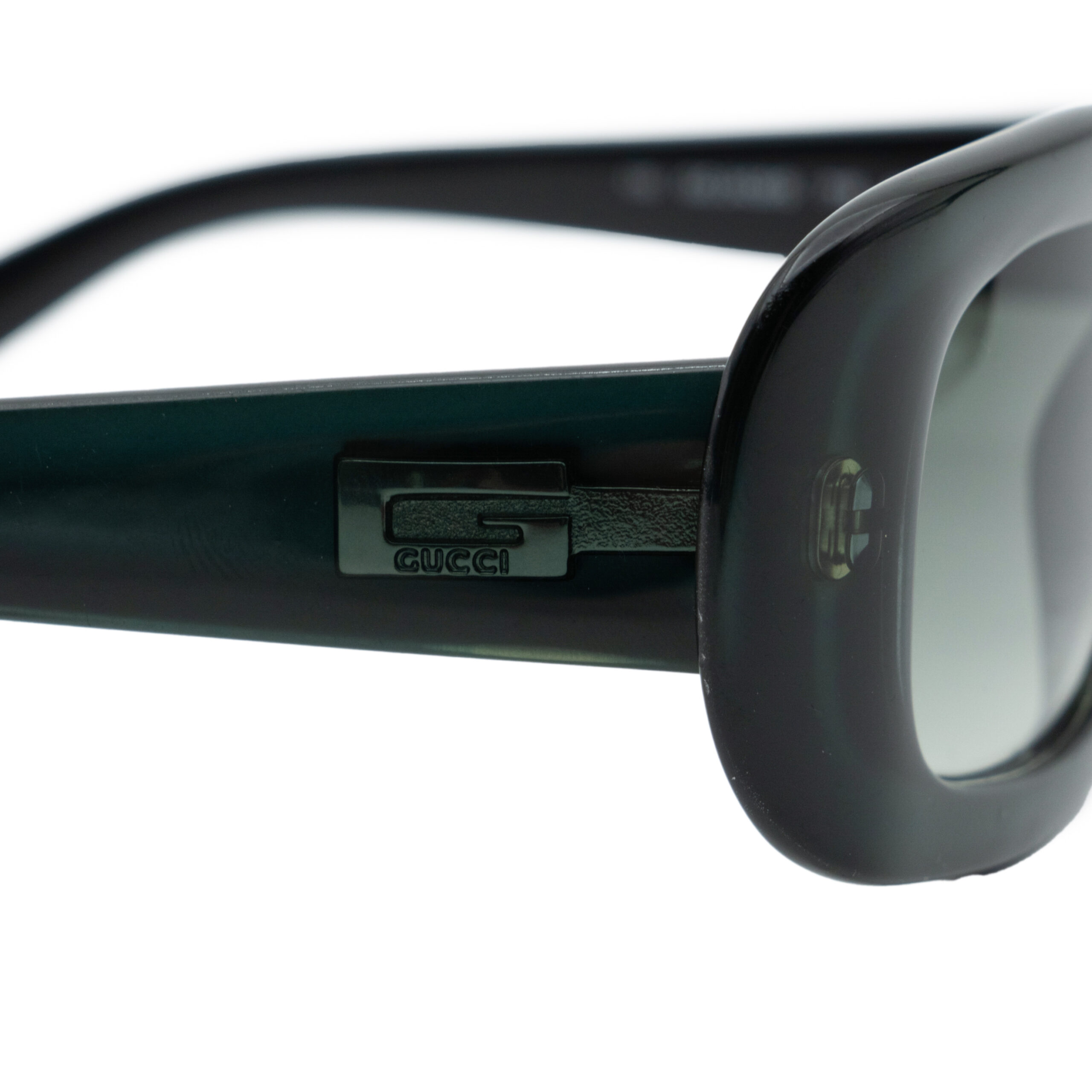 Vintage Gucci GG 2439 Rectangular Emerald Optyl Sunglasses — photo 6