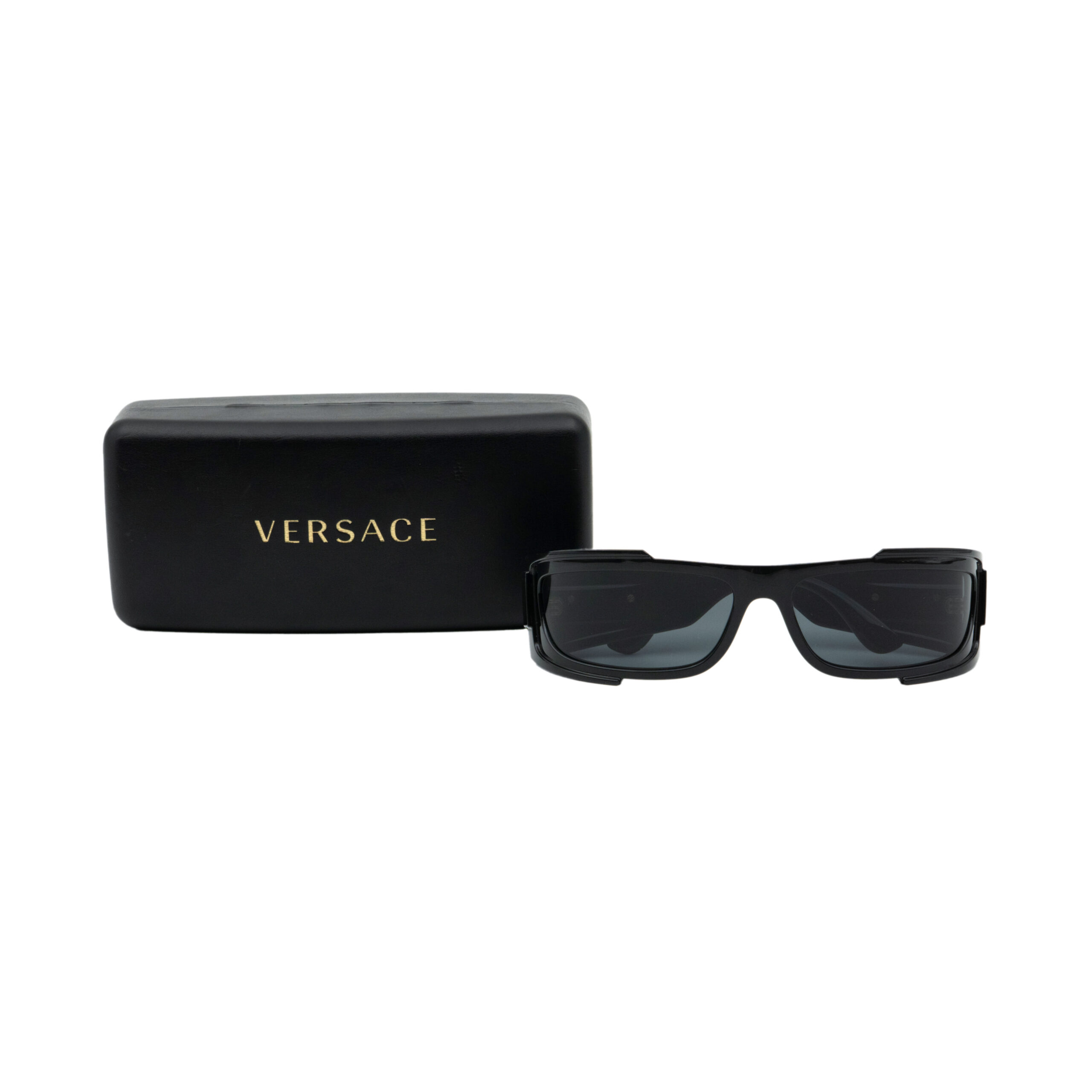 Versace MOD 4446 Medusa Biggie Logo Black Sunglasses — photo 7