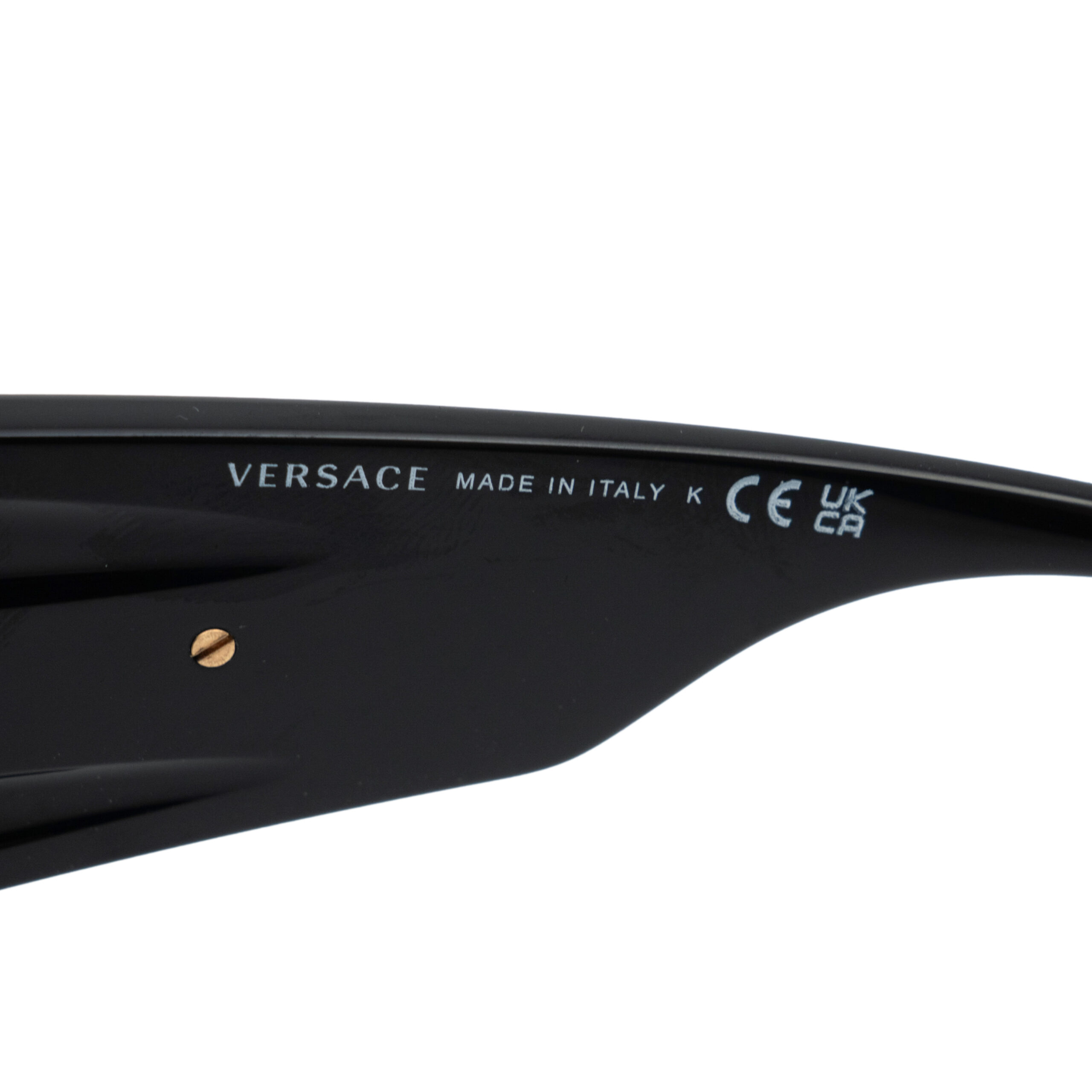 Versace MOD 4446 Medusa Biggie Logo Black Sunglasses — photo 4