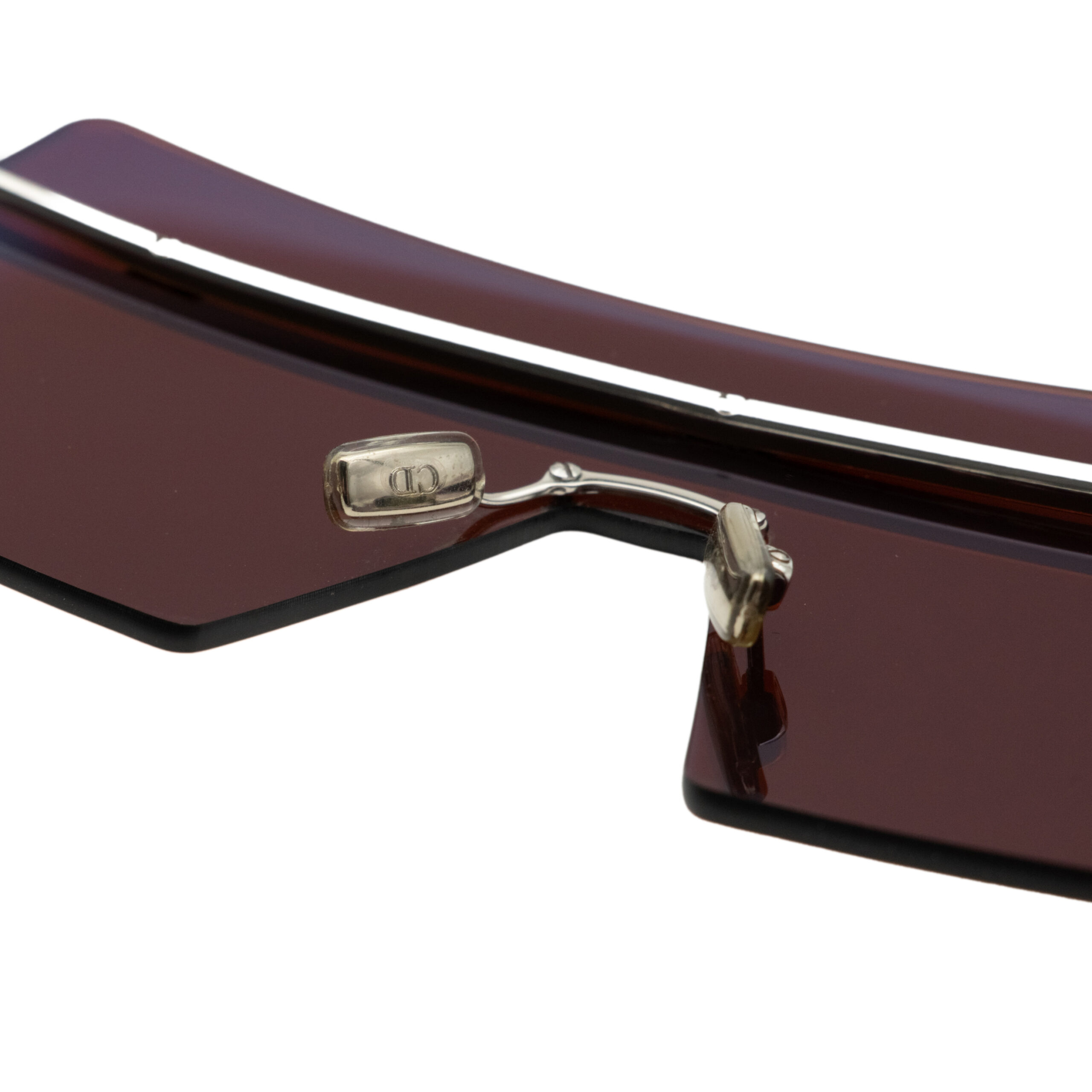 Vintage Dior Homme Logo Gradient Mask Shield Sunglasses — photo 7