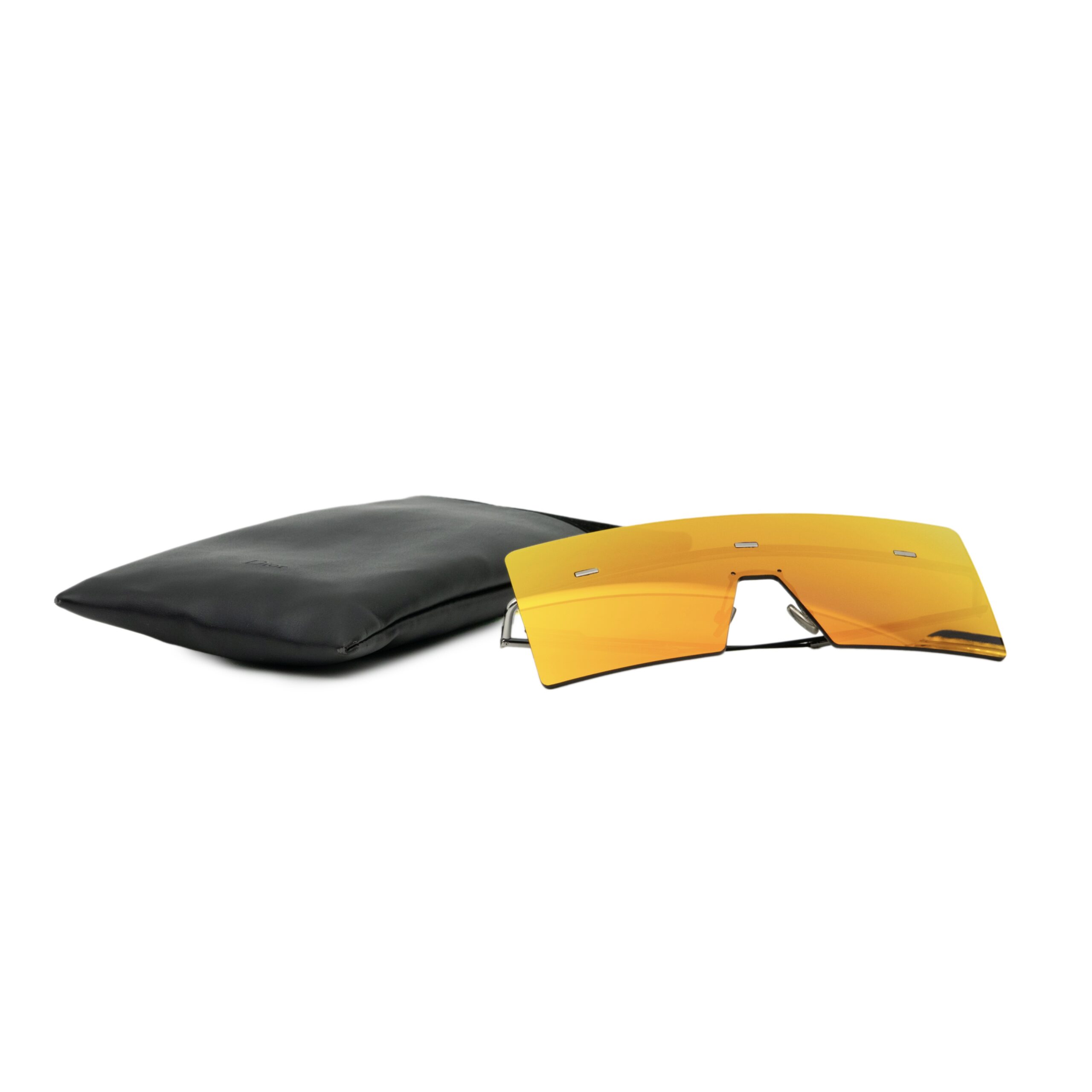 Vintage Dior Homme Logo Gradient Mask Shield Sunglasses — photo 8