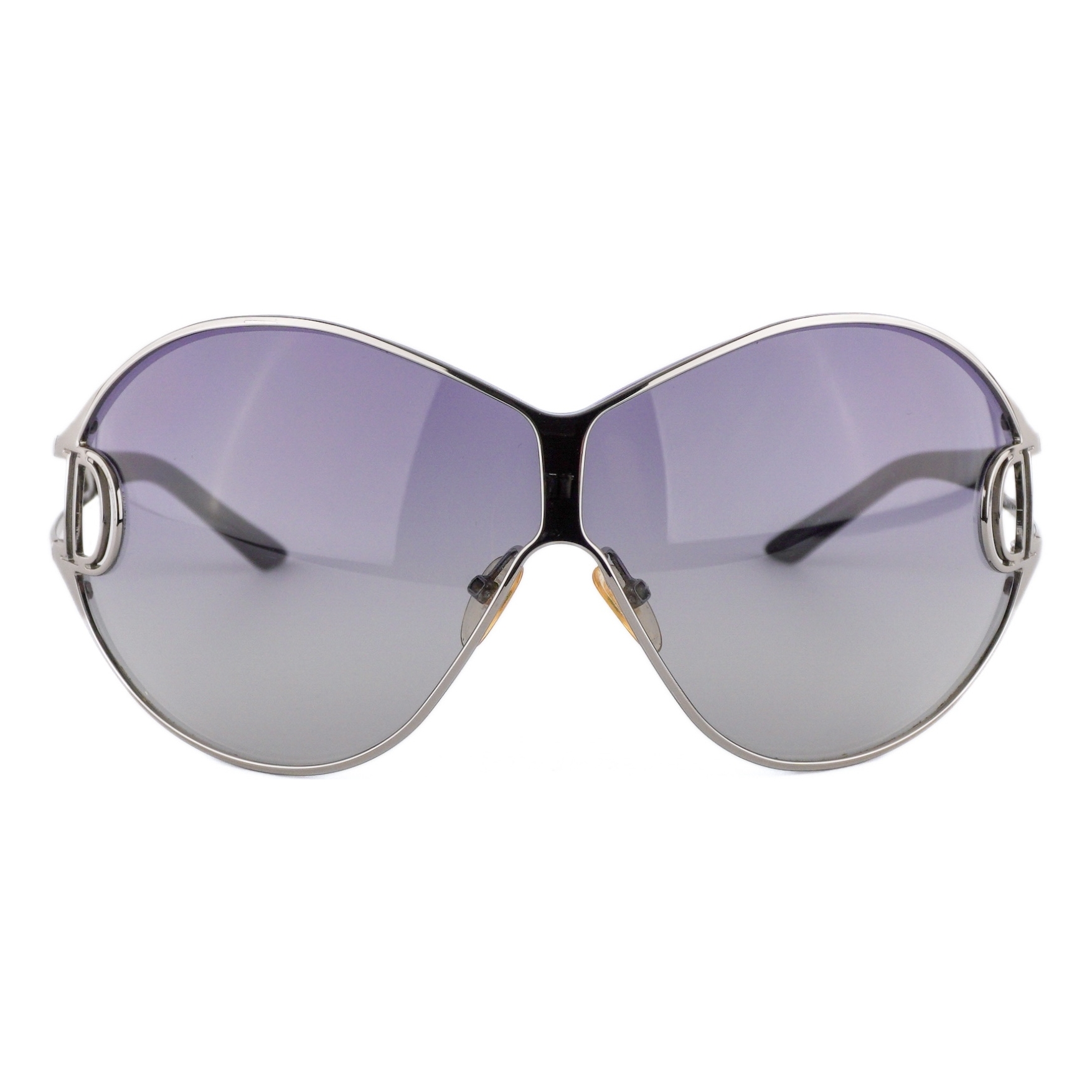 Vintage Dior Diorissimo 1 Logo Oversized Shield Sunglasses — photo 2