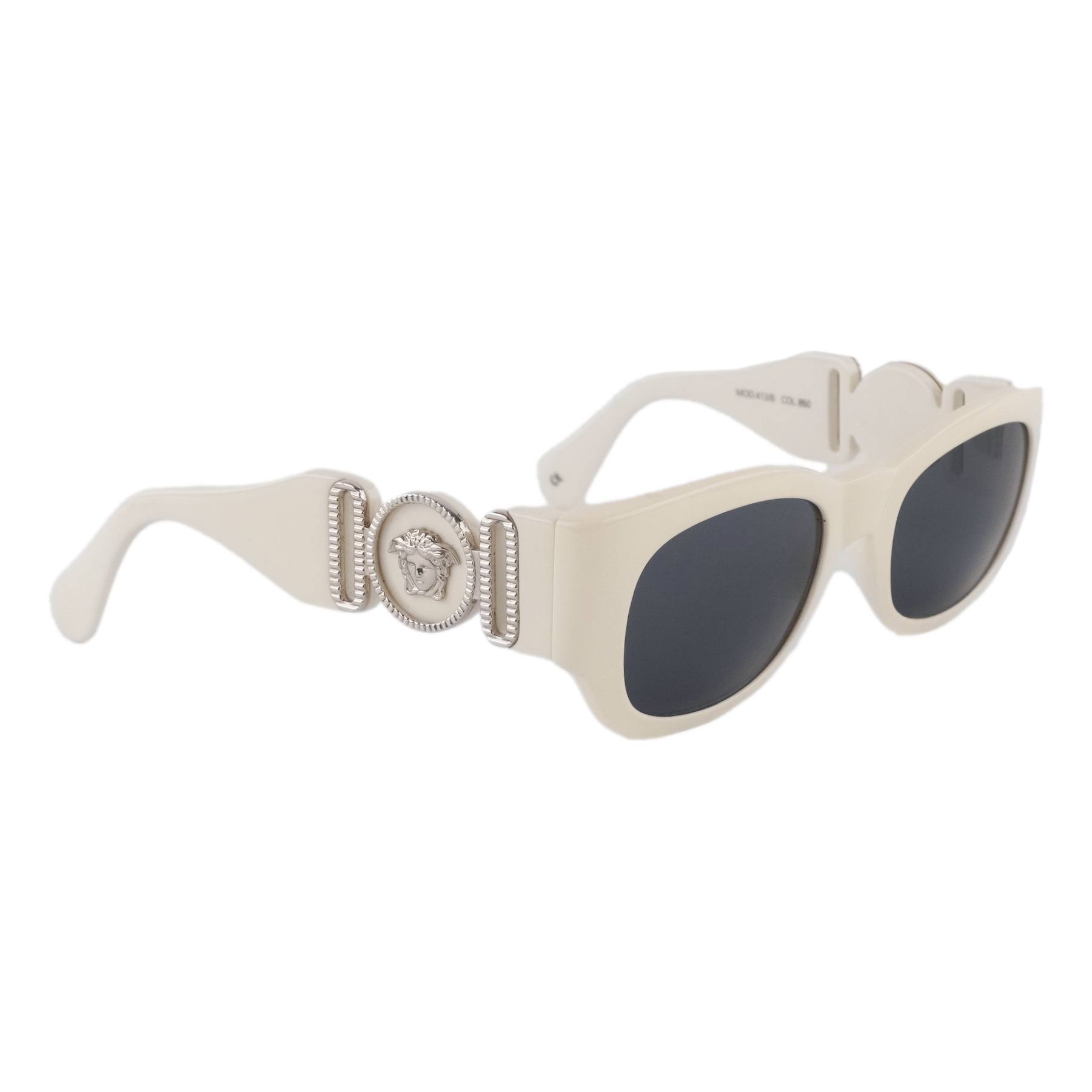 Vintage Versace 90’s MOD 413/B Biggie Medusa Logo Sunglasses