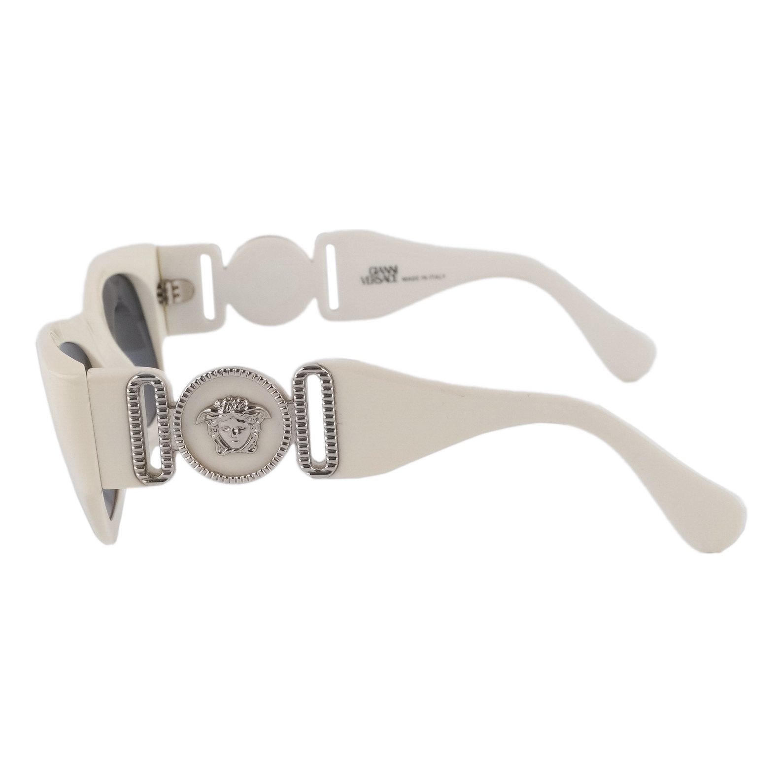 Vintage Versace 90’s MOD 413/B Biggie Medusa Logo Sunglasses — photo 3