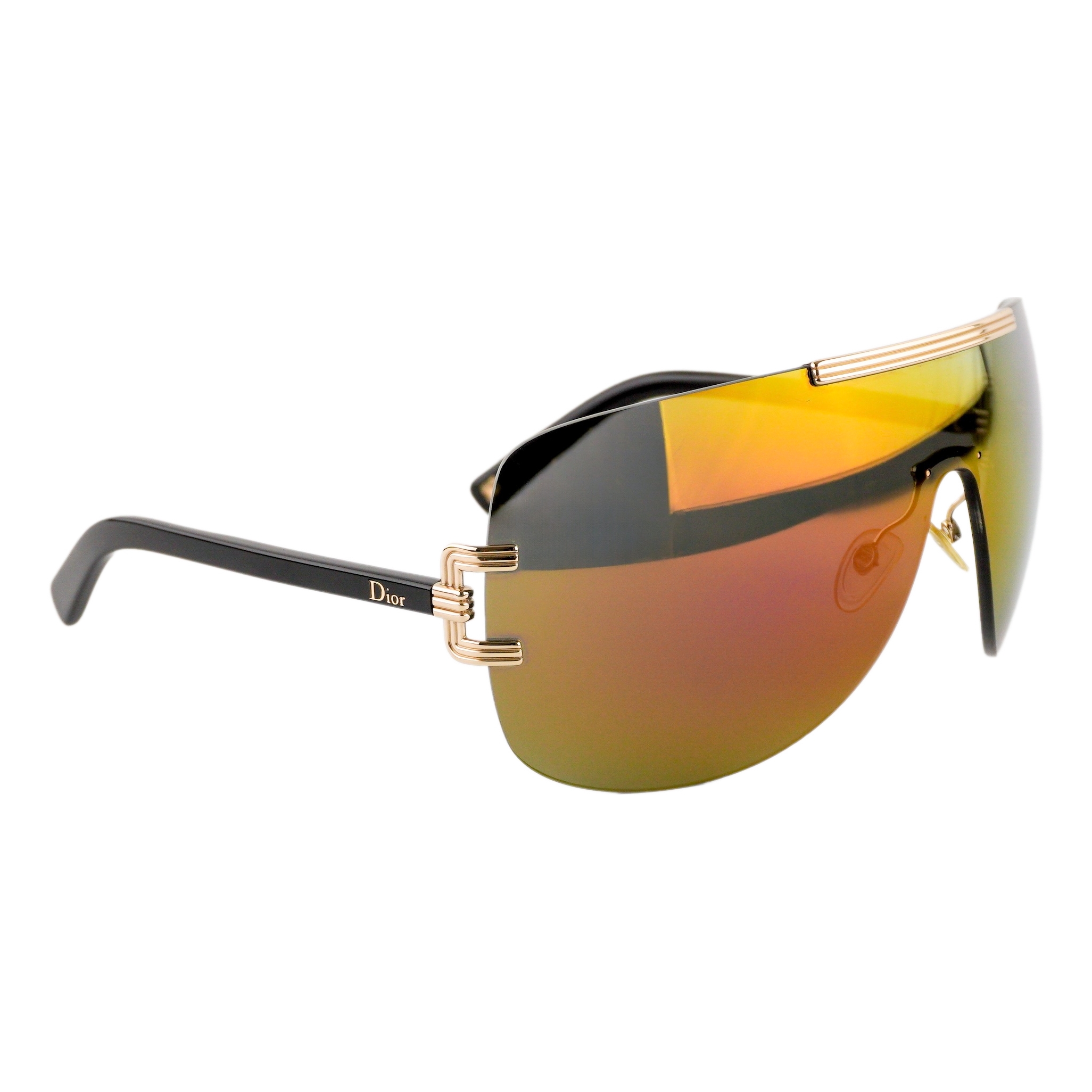 Vintage Dior Graphix 1 Multicolor Gradient Shield Sunglasses