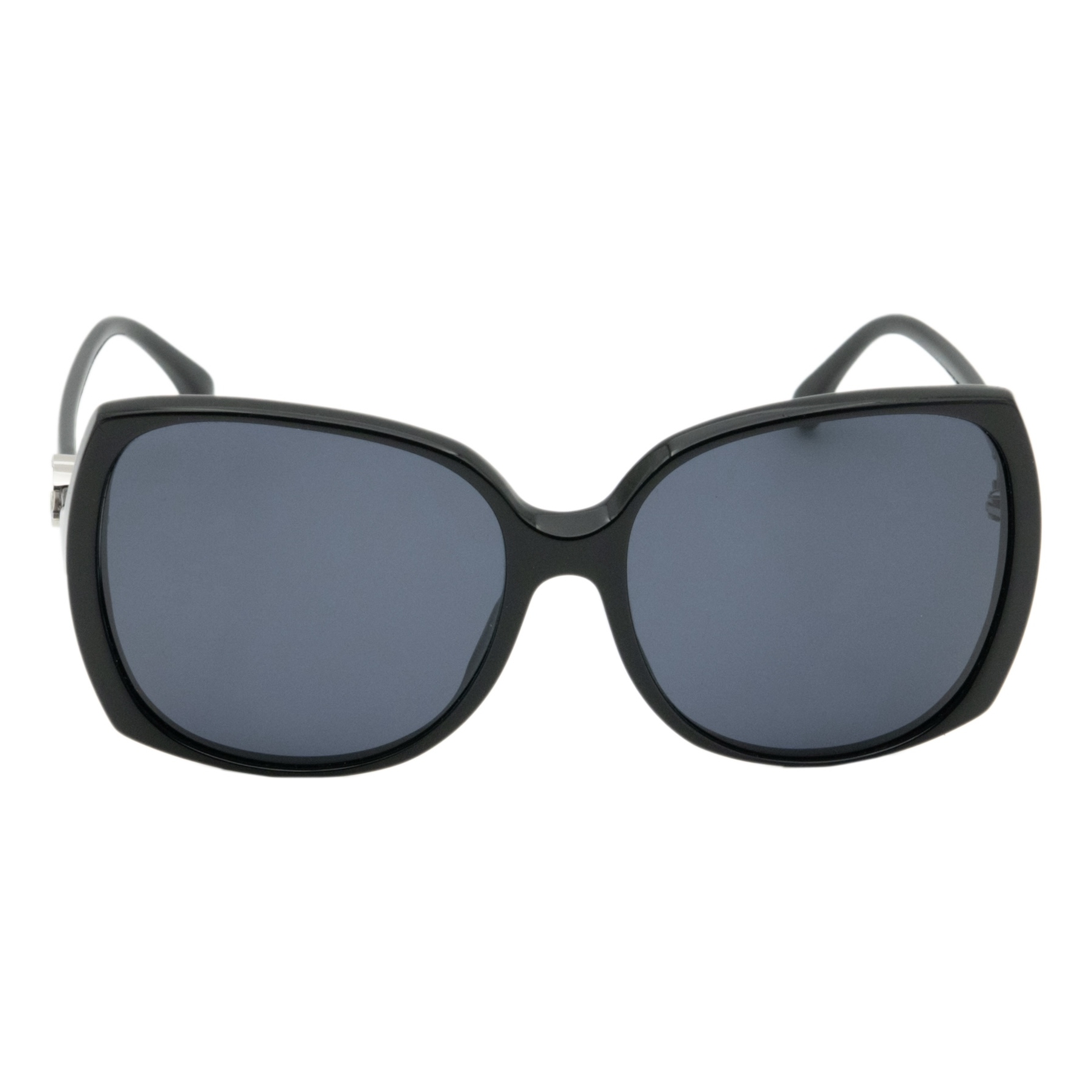 Vintage Rare Chanel 5216 CC Logo Black Oversized Sunglasses — photo 2