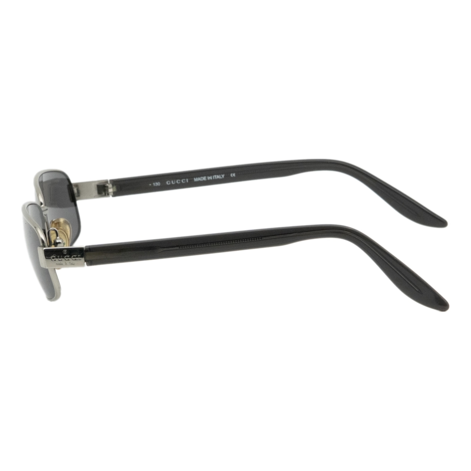 Vintage Gucci GG 1643 Tom Ford Black Rectangular Sunglasses — photo 3