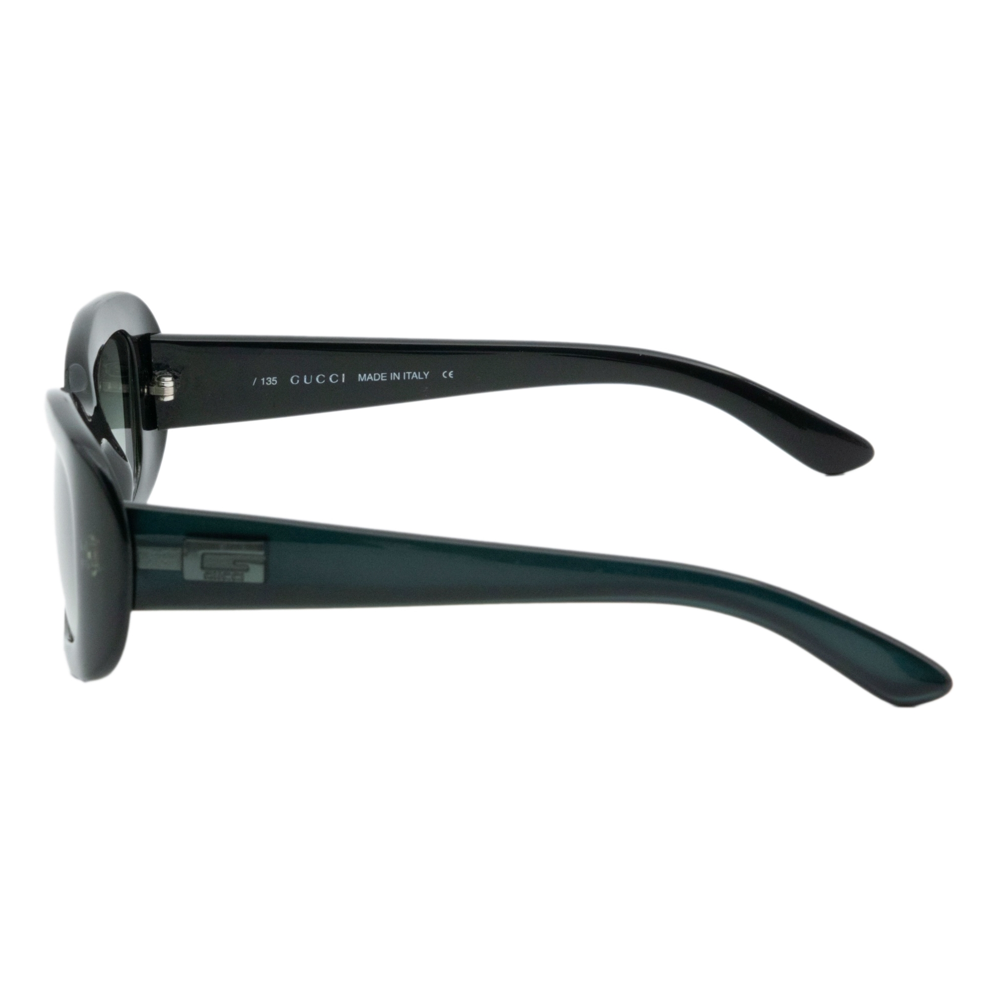 Vintage Gucci GG 2439 Rectangular Emerald Optyl Sunglasses — photo 3