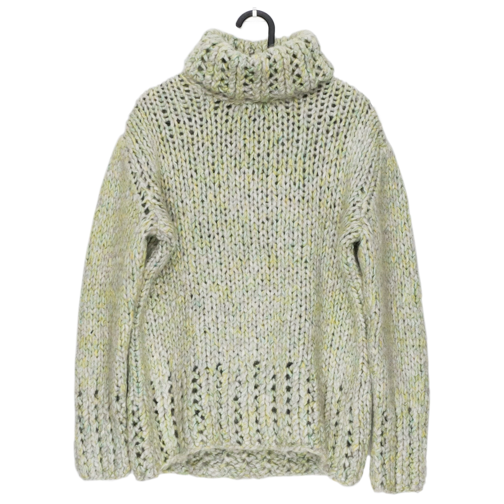 Vintage Missoni Alpaca Wool Chunky Knit Turtleneck Sweater