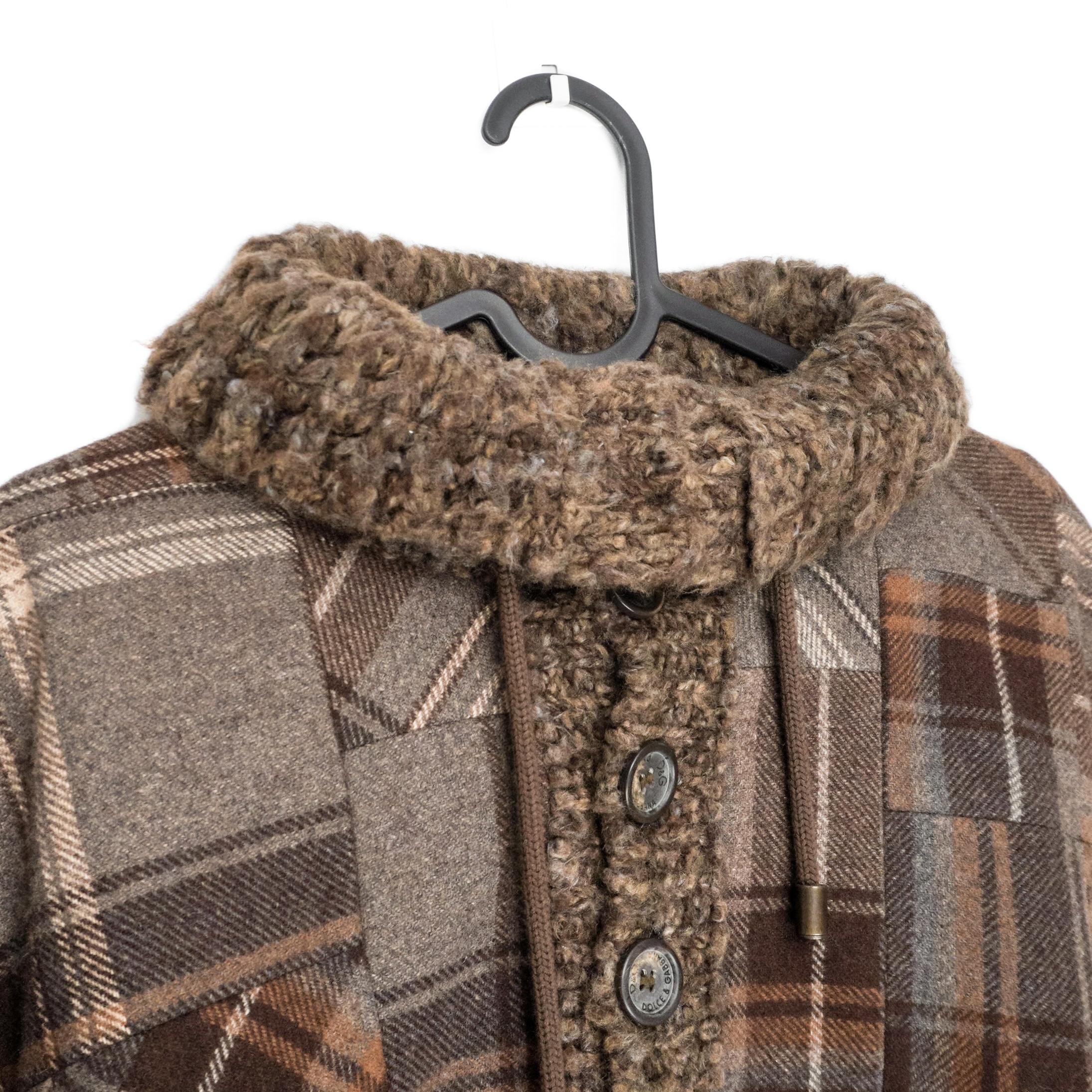 Vintage Dolce Gabbana Patchwork Wool Knit Cardigan Sweater — photo 10