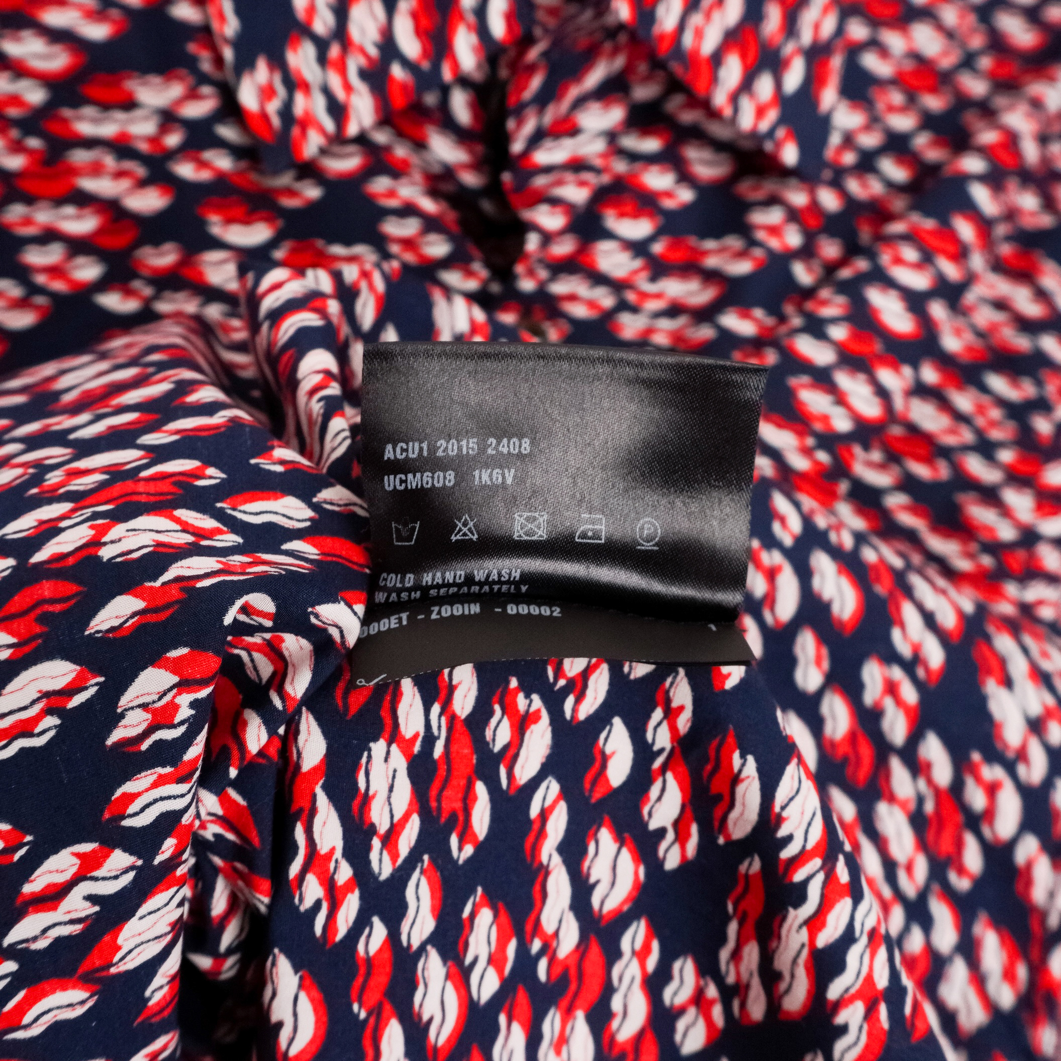 Rare Prada SS15 Lips Kiss Pattern by Miuccia Prada Shirt — photo 8