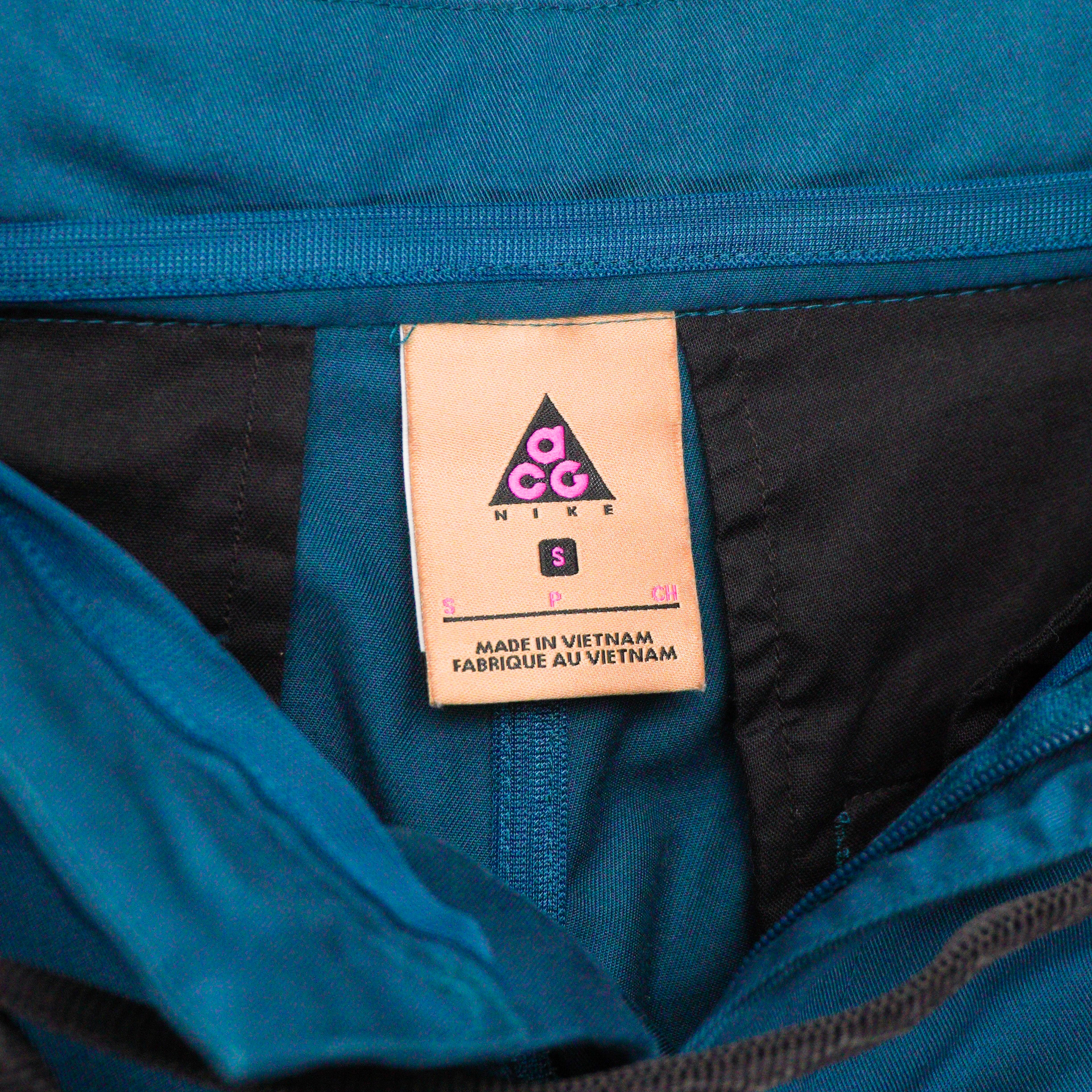 Nike Lab ACG SS2018 Woven Cargo Multi Pocket Navy Blue Pants — photo 7