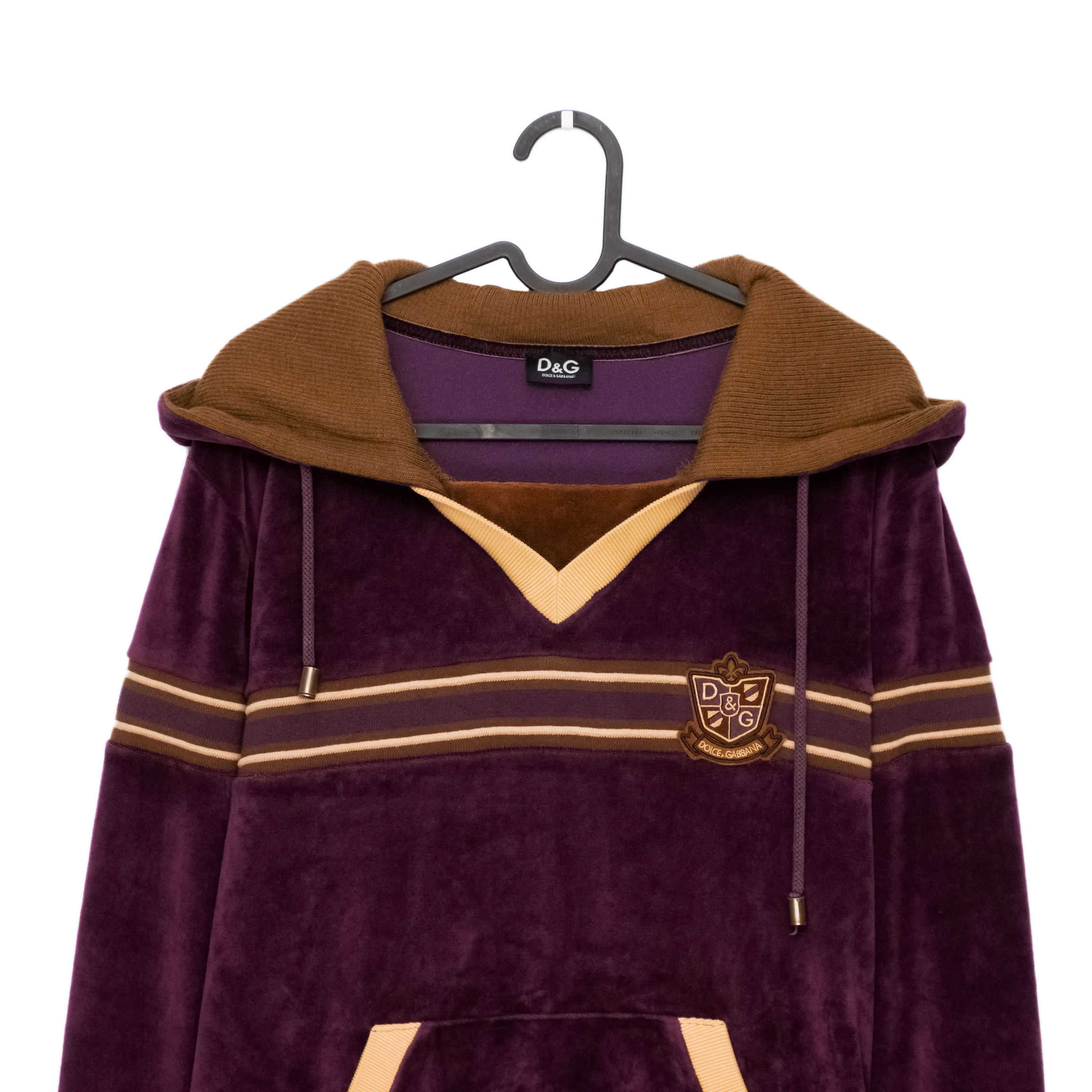 Vintage Dolce Gabbana Velvet Velour Harry Potter Knit Hoodie — photo 2