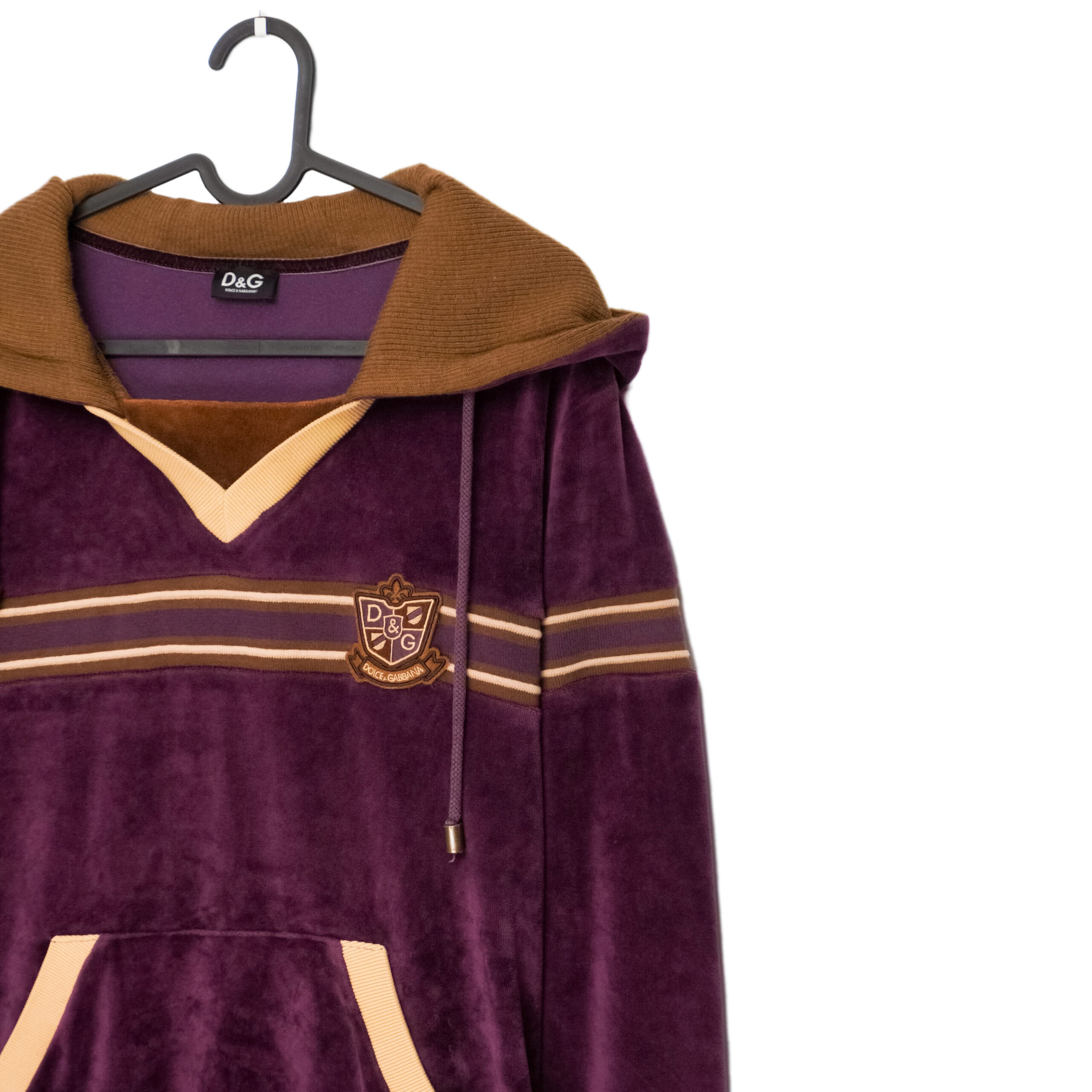 Vintage Dolce Gabbana Velvet Velour Harry Potter Knit Hoodie — photo 3