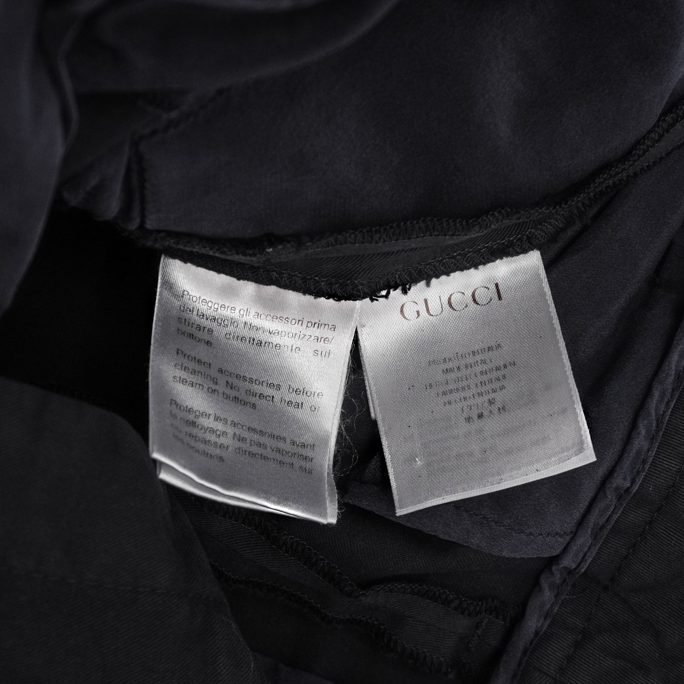 Gucci Tom Ford Era Horsebit Gold Logo Trousers Chino Pants — photo 10