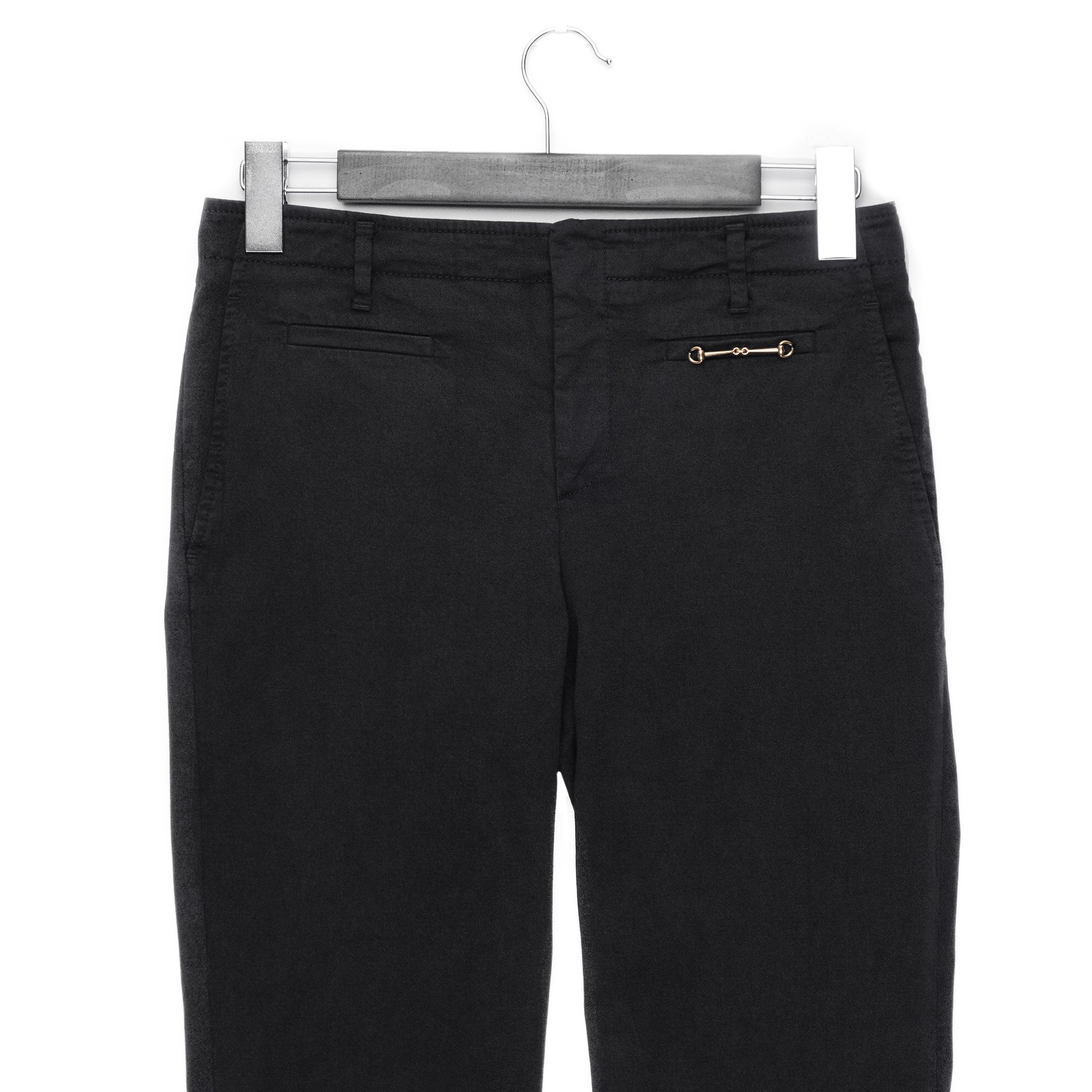 Gucci Tom Ford Era Horsebit Gold Logo Trousers Chino Pants — photo 2