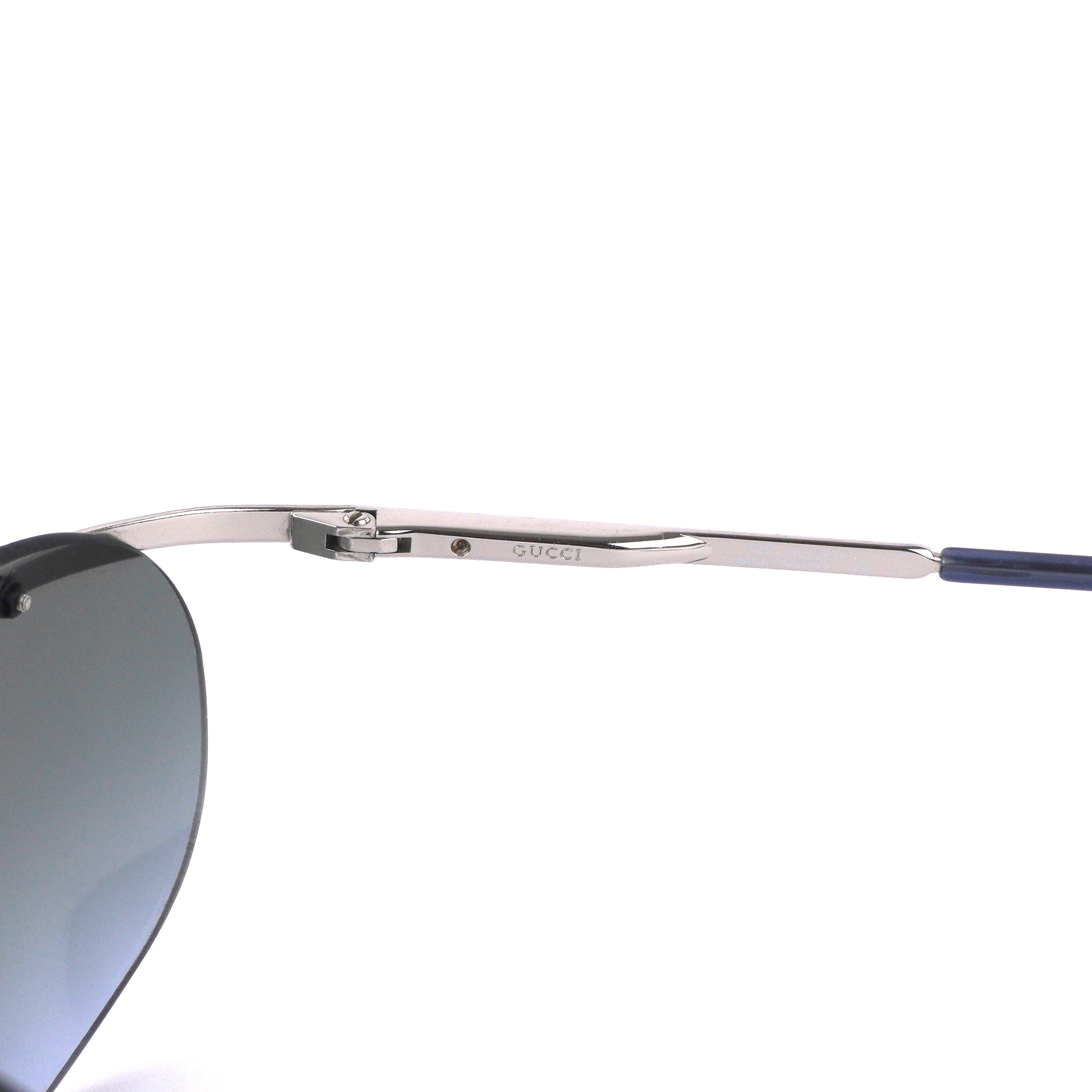 Rare Vtg Gucci by Tom Ford Rimless Fade Silver Sunglasses — photo 4