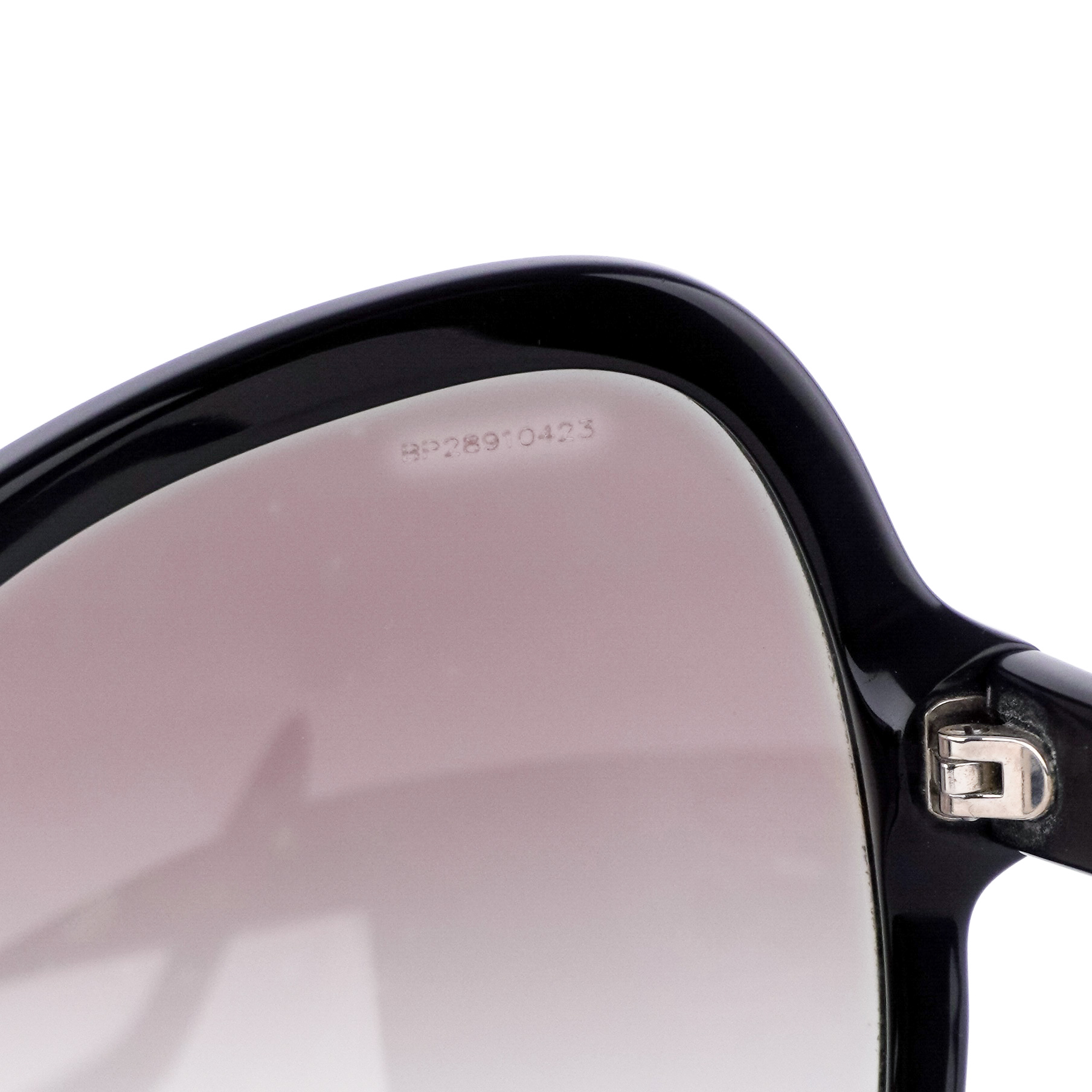 Prada SPR 05S Black Oversized Butterfly Gradient Sunglasses — photo 6