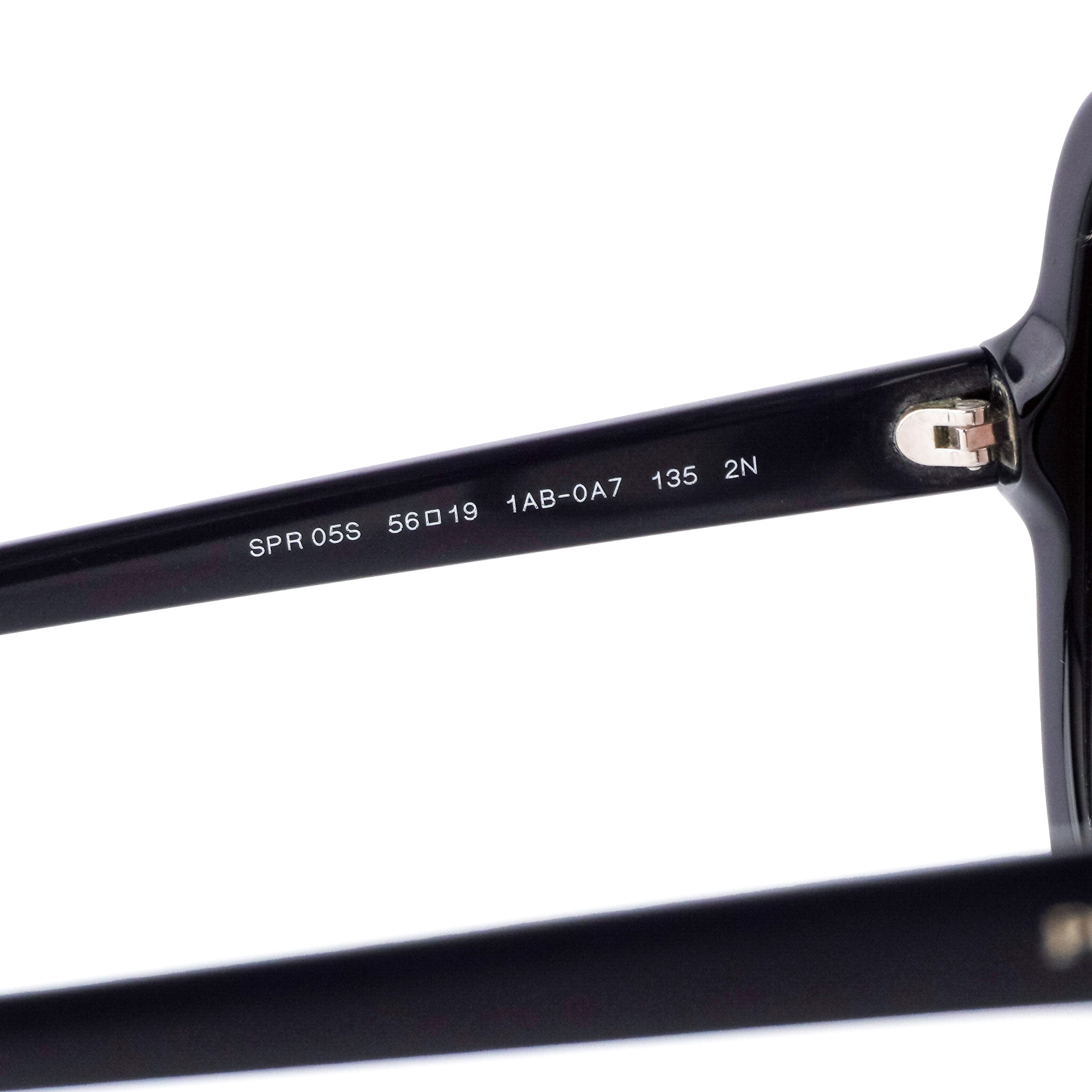 Prada SPR 05S Black Oversized Butterfly Gradient Sunglasses — photo 5