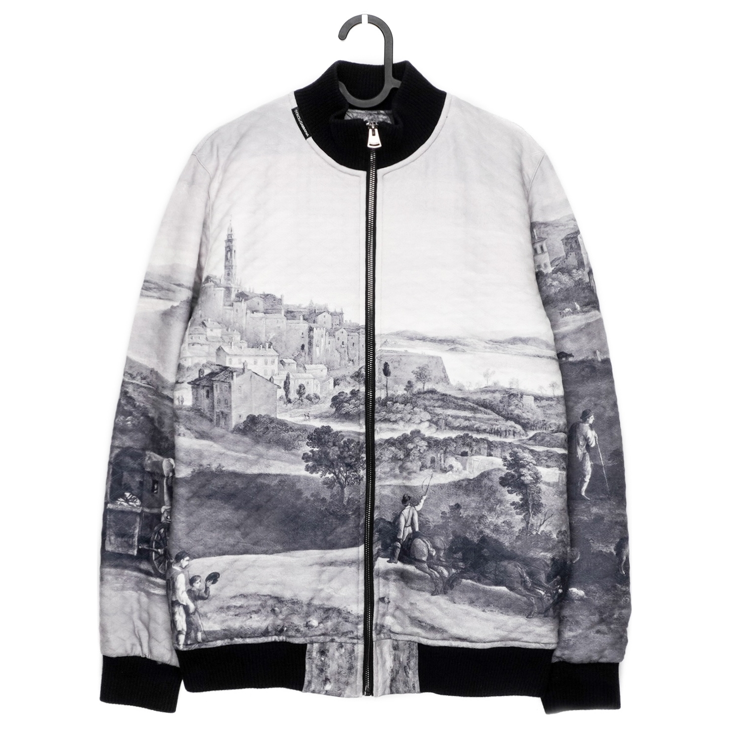 Rare Vintage Dolce Gabbana DG Logo Landscape Print Jacket
