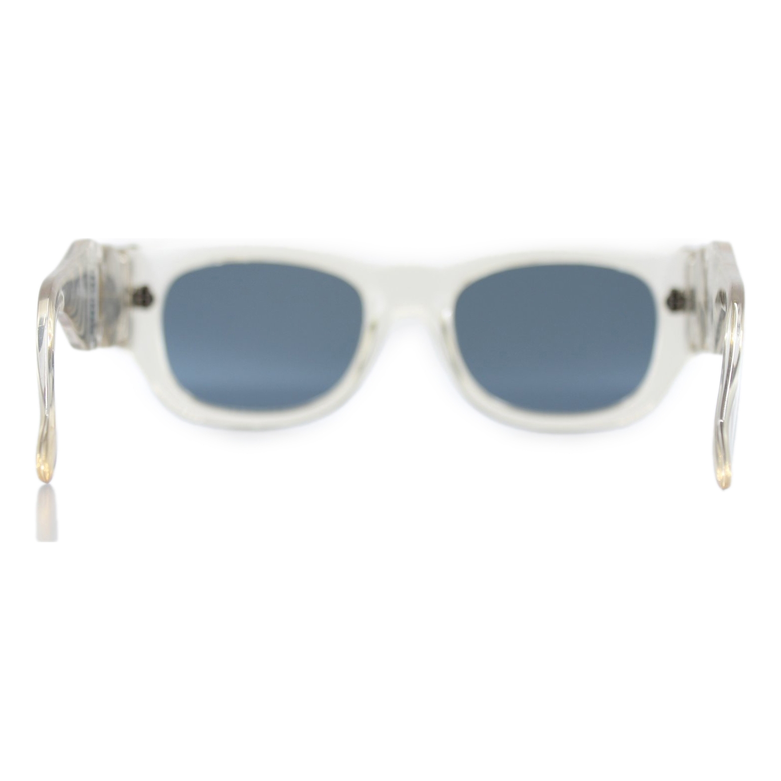 Vintage ’80s Gianni Versace MOD 413/B 924 Clear Sunglasses — photo 7