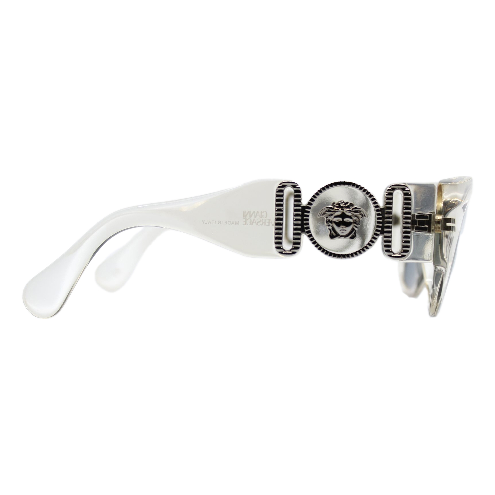 Vintage ’80s Gianni Versace MOD 413/B 924 Clear Sunglasses — photo 6