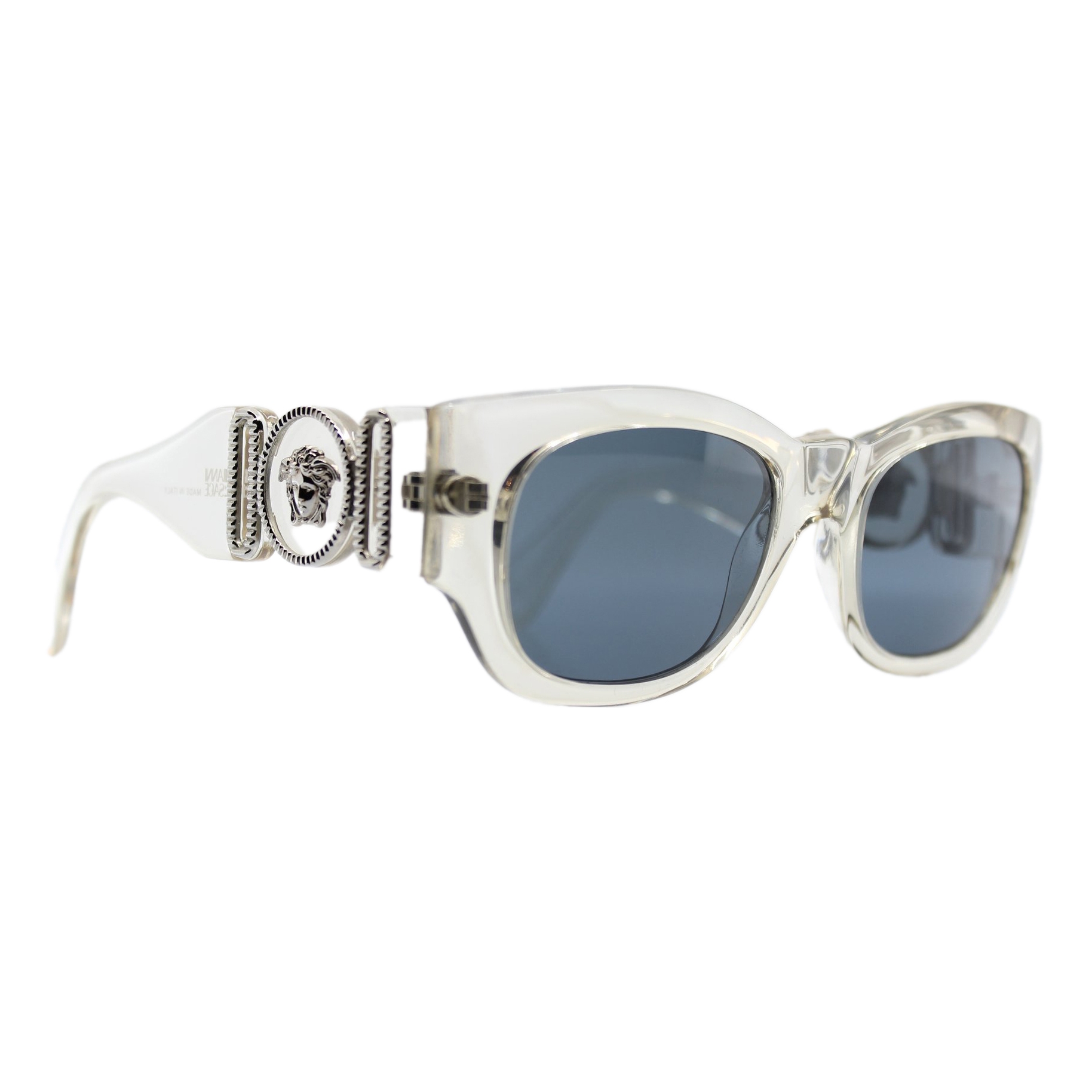 Vintage ’80s Gianni Versace MOD 413/B 924 Clear Sunglasses — photo 4
