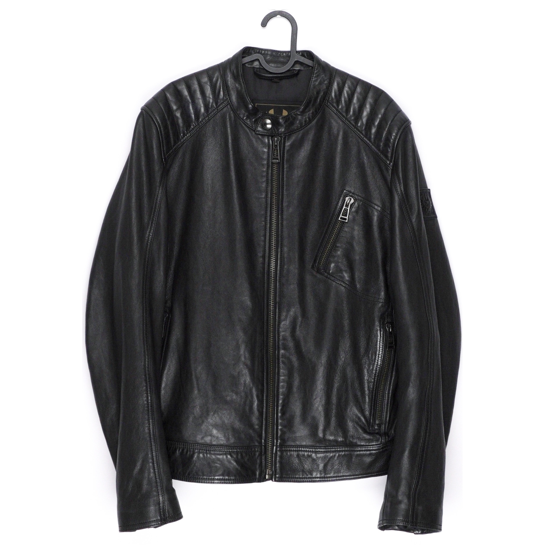 Belstaff V Racer 2.0 Lambskin Cheviot Leather Jacket
