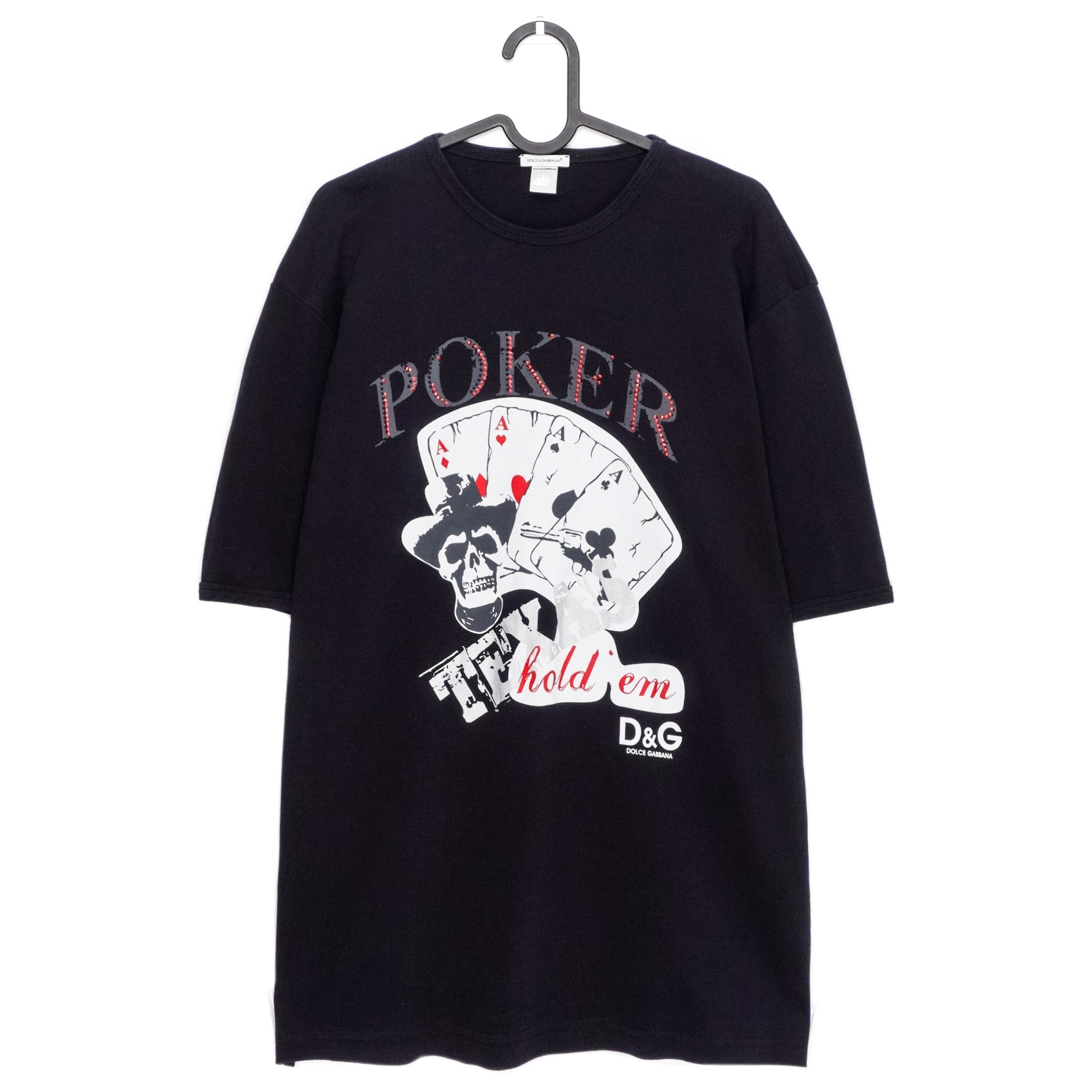 Dolce Gabbana DG Logo Poker Holdem Tee Shirt