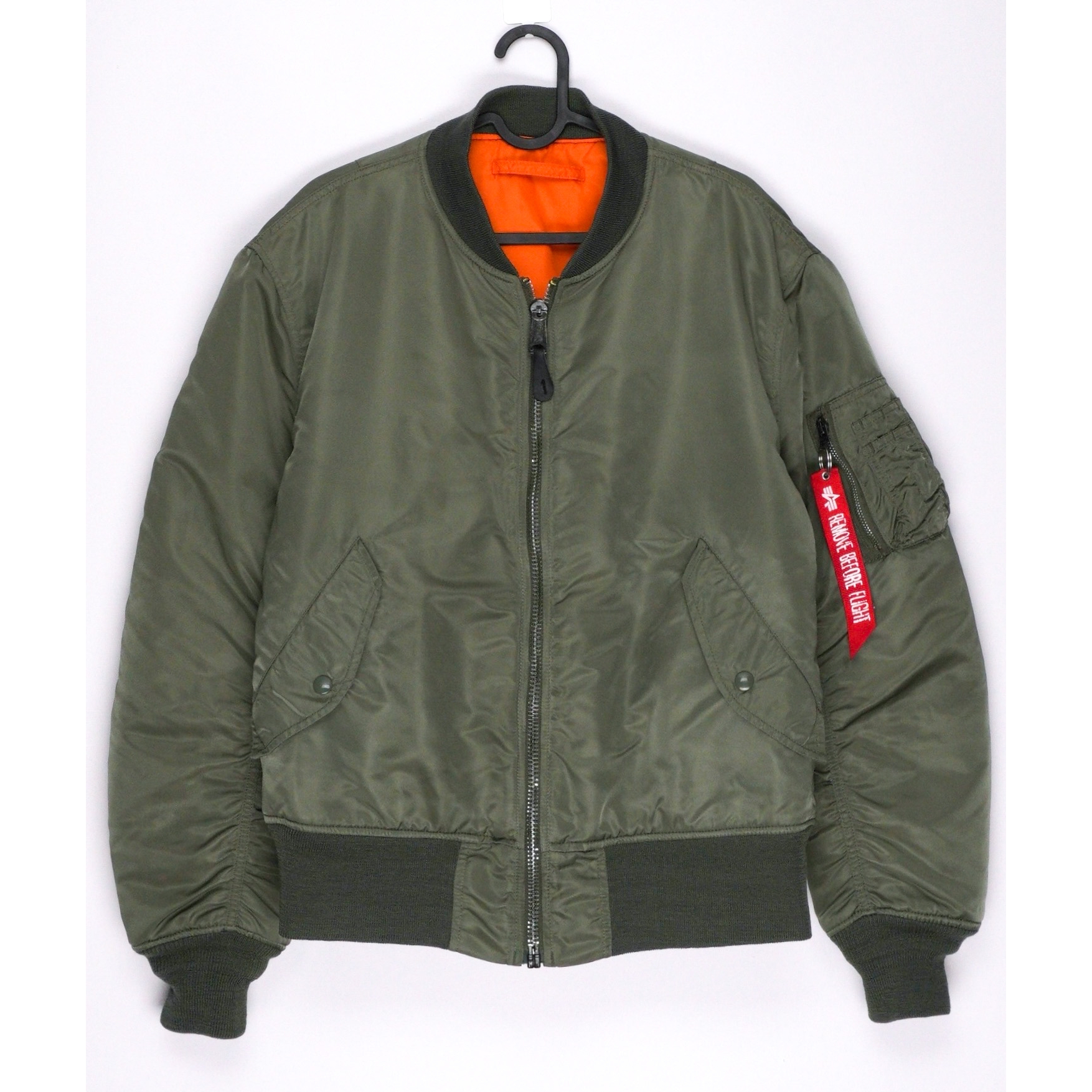 Vintage Alpha Industries MA-1 Reversible USA Bomber Jacket