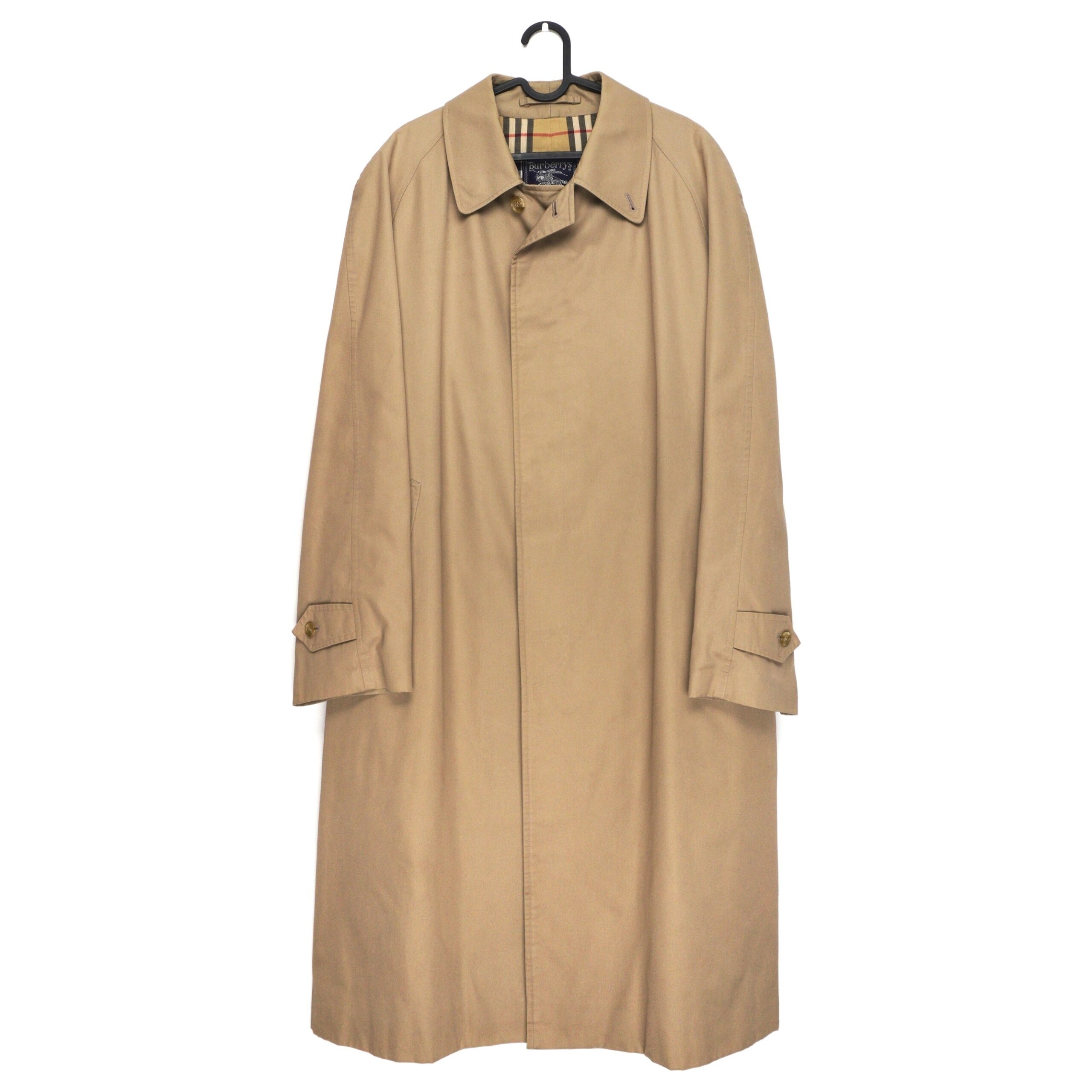 Burberry Nova Check Beige Trench Long Coat