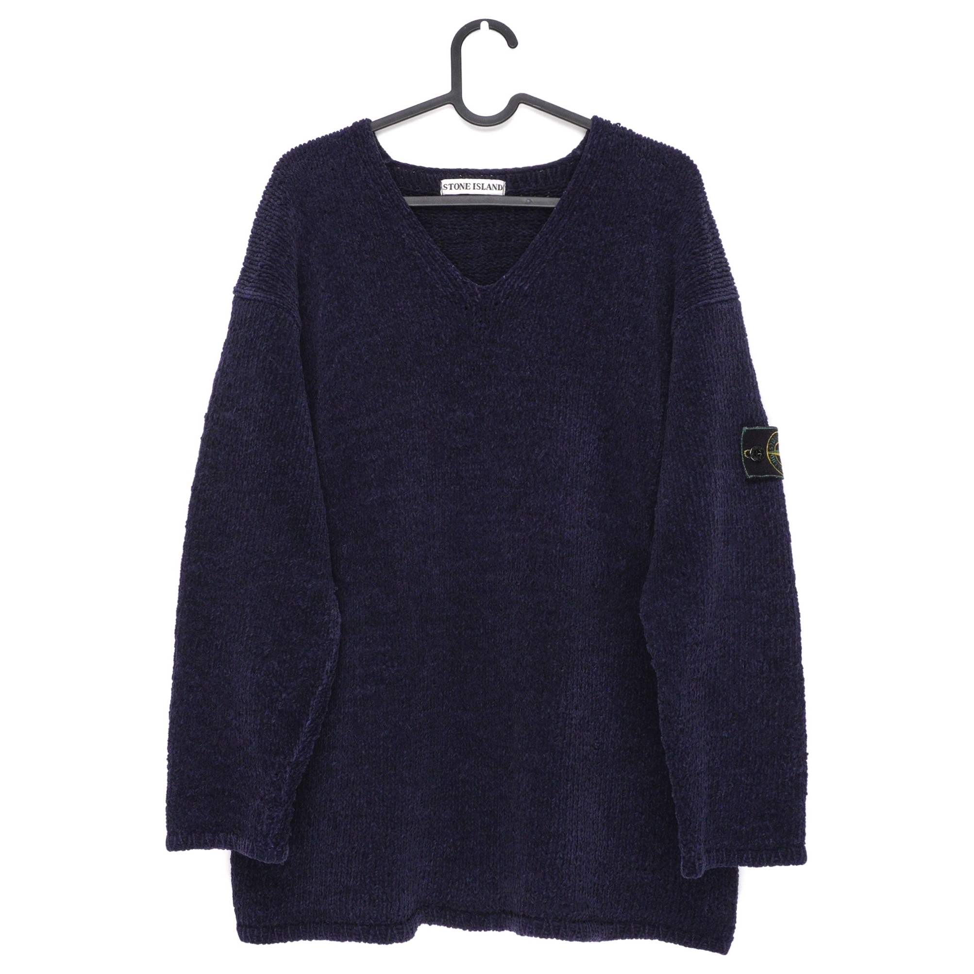 Stone Island AW 1996 Edge Badge Sportwear Heavy Knit Sweater