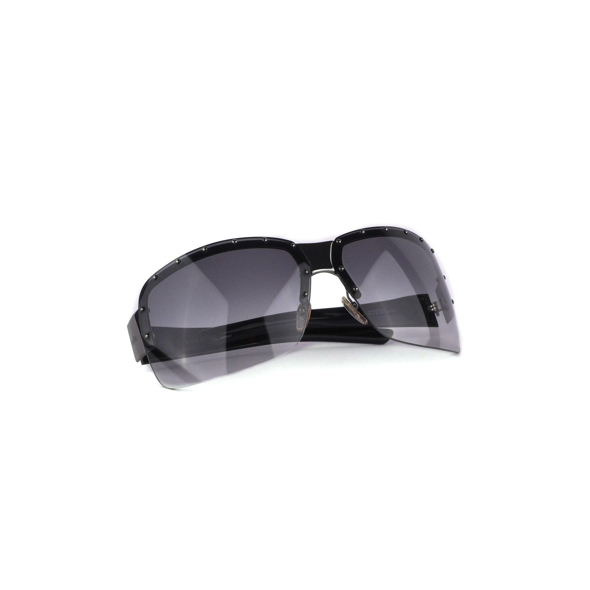 Gucci Tom Ford Monogram GG Logo Black Shield Mask Sunglasses — photo 8