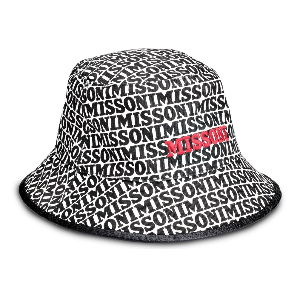 Missoni Monogram Gabardine Logo Bucket Hat