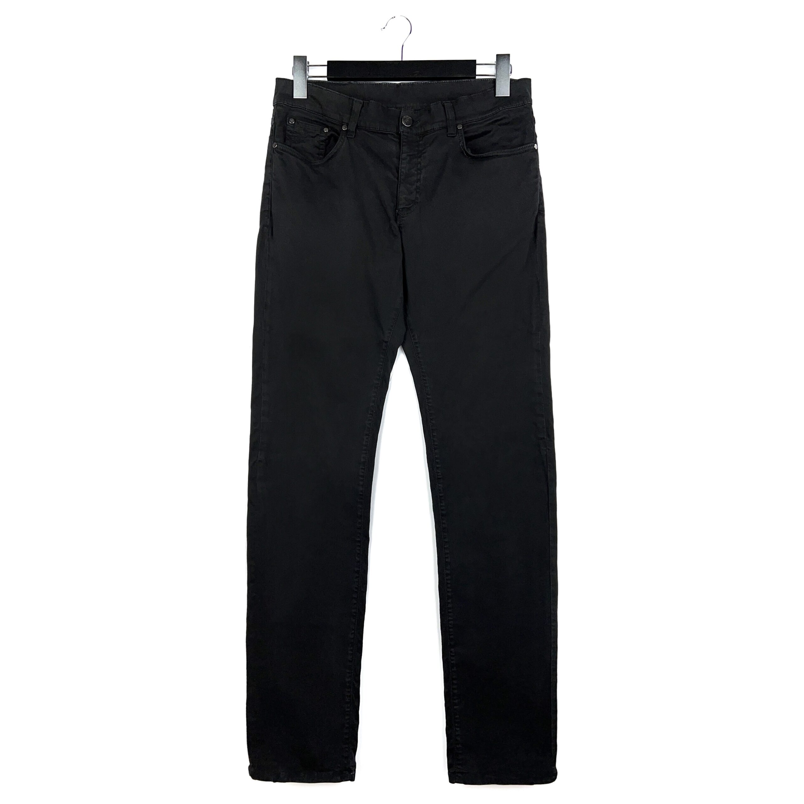 Versace Medusa Logo Black Denim Jeans