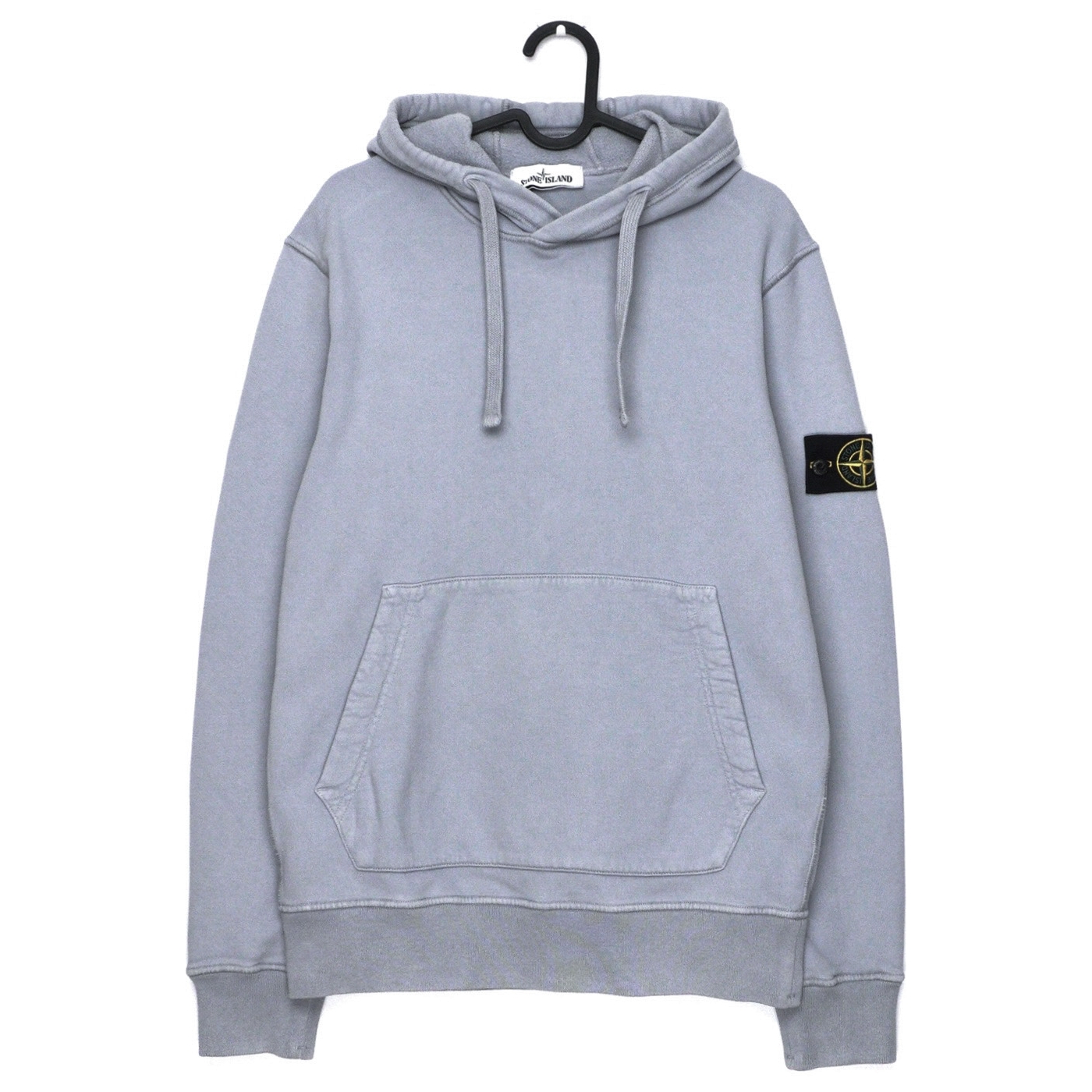 Stone Island Light Grey Fleece Hoodie