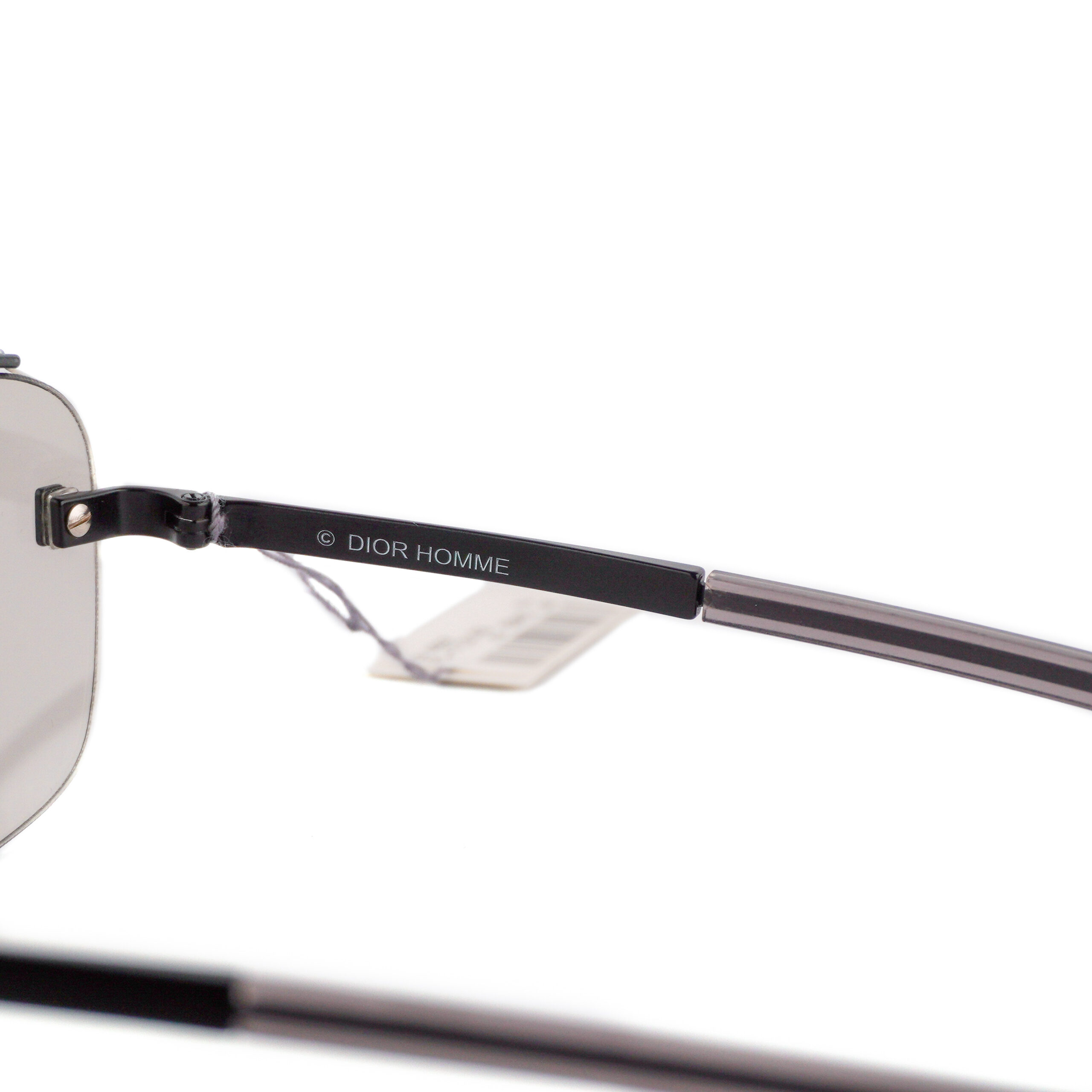 Dior Homme 0002/S Rimless Transparent Aviator Sunglasses — photo 4