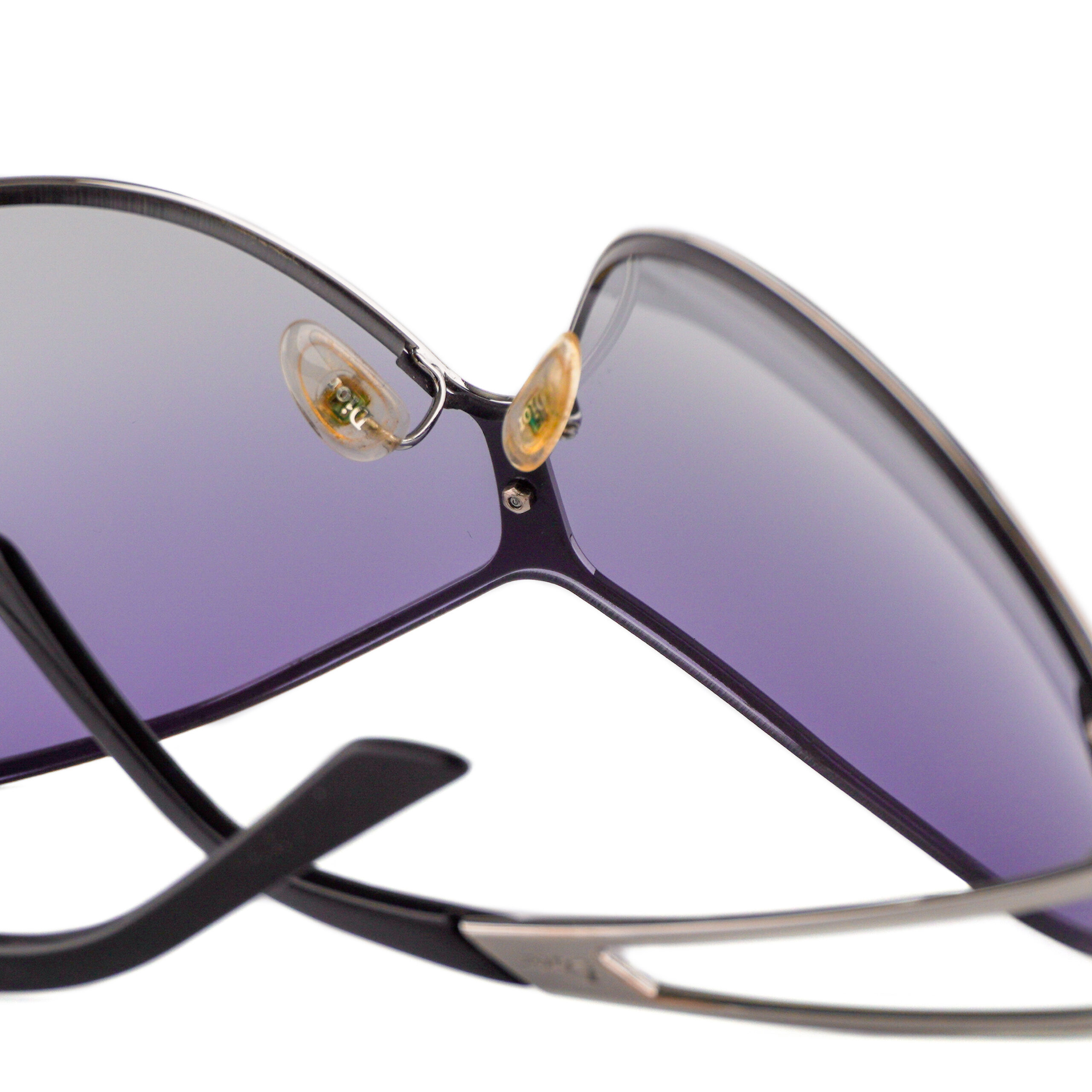 Vintage Dior Diorissimo 1 Logo Oversized Shield Sunglasses — photo 6