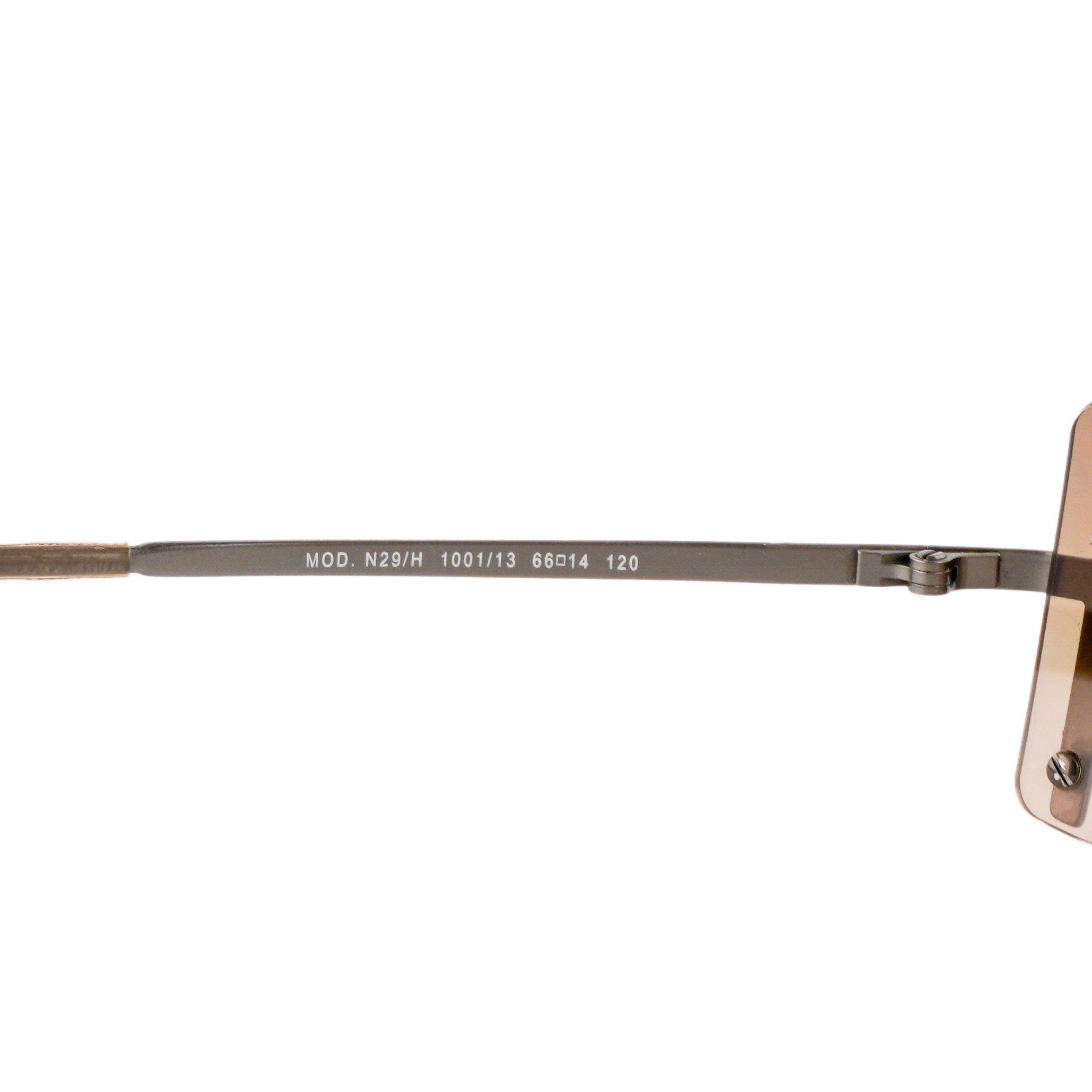Vintage Versace N29 Medusa Logo Swarovski Rimless Sunglasses — photo 5