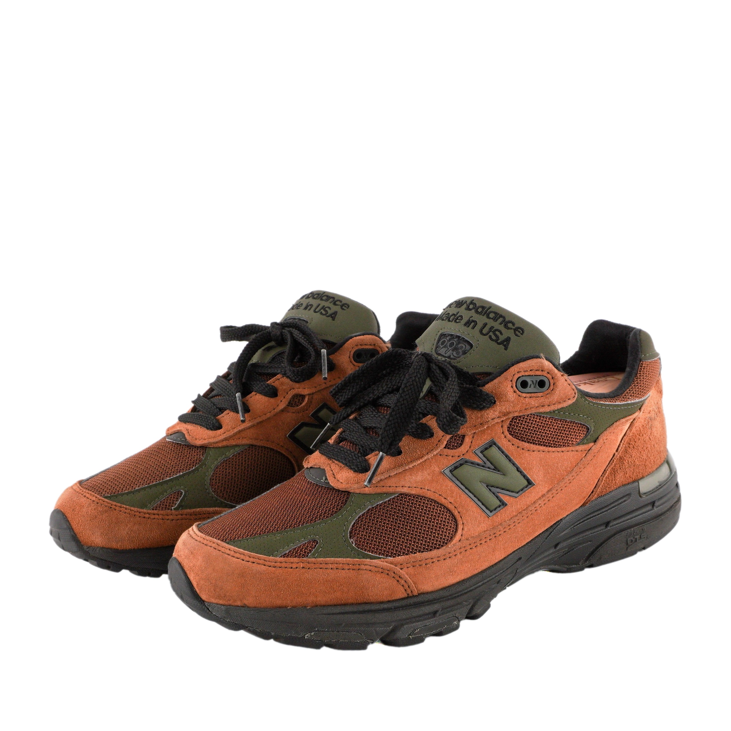 New Balance 993 Aime Leon Dore Brown Leather Sneakers