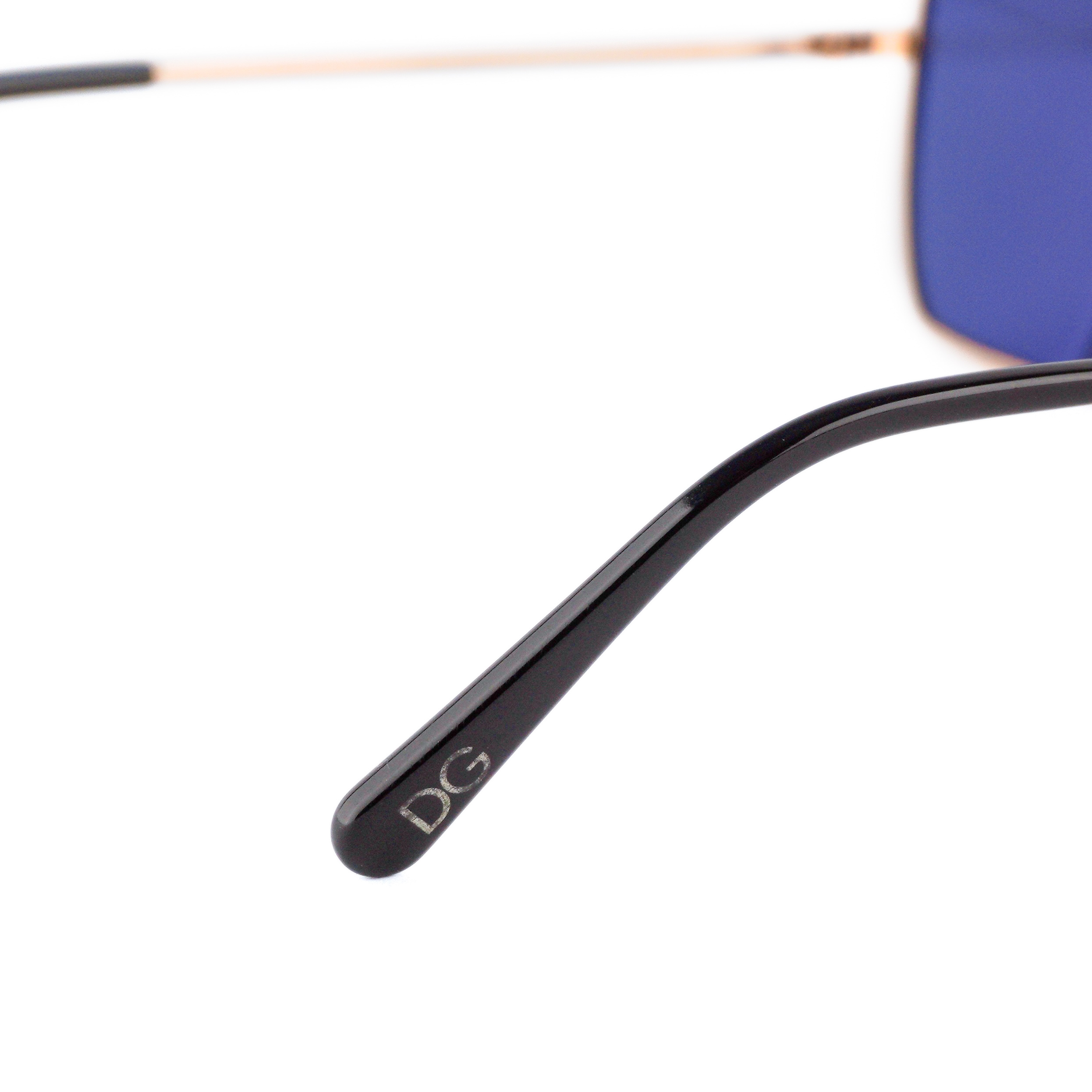 Dolce Gabbana DG Monogram Logo Women’s Rose Gold Sunglasses — photo 7