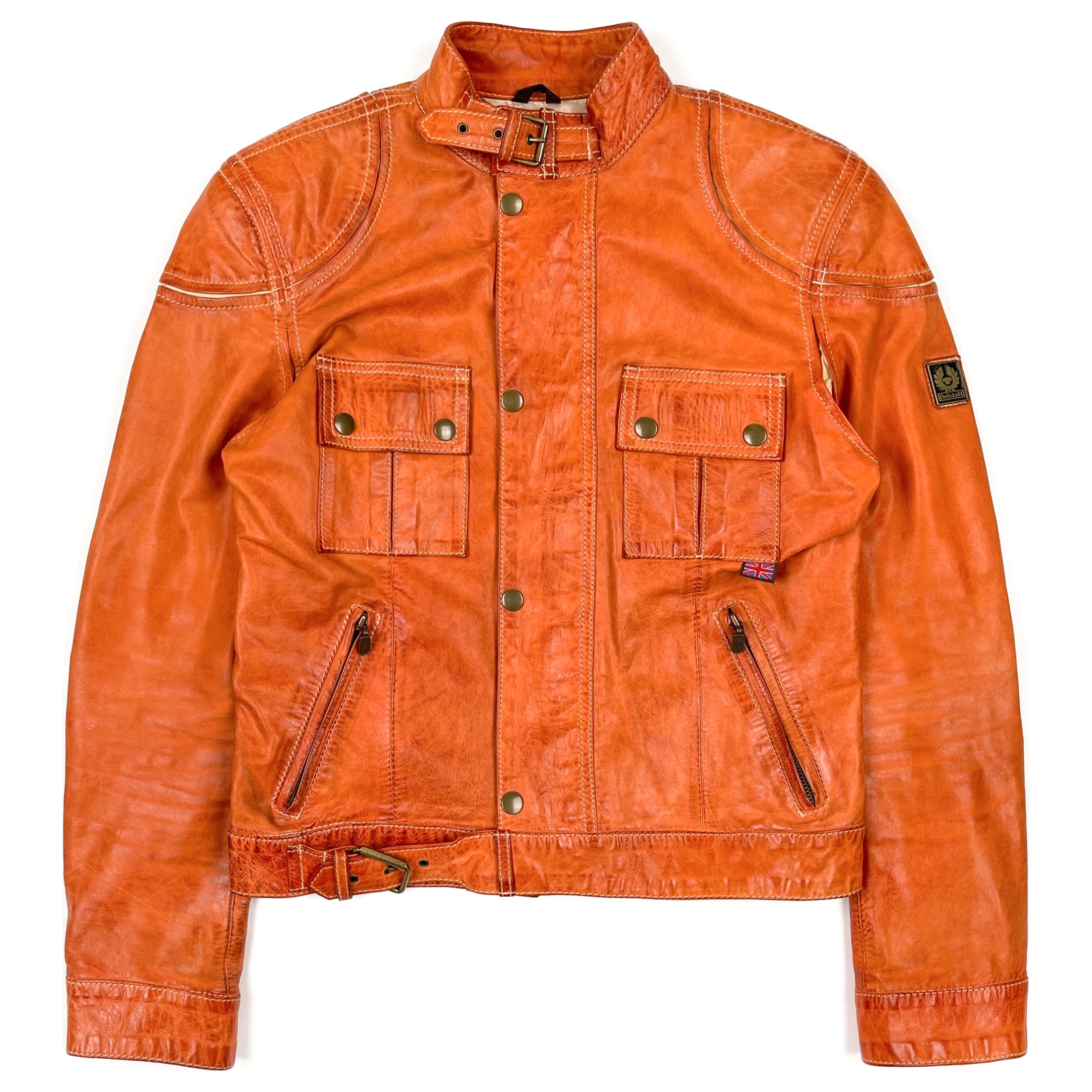 Belstaff Cougar Blouson Leather Motorcycle Jacket