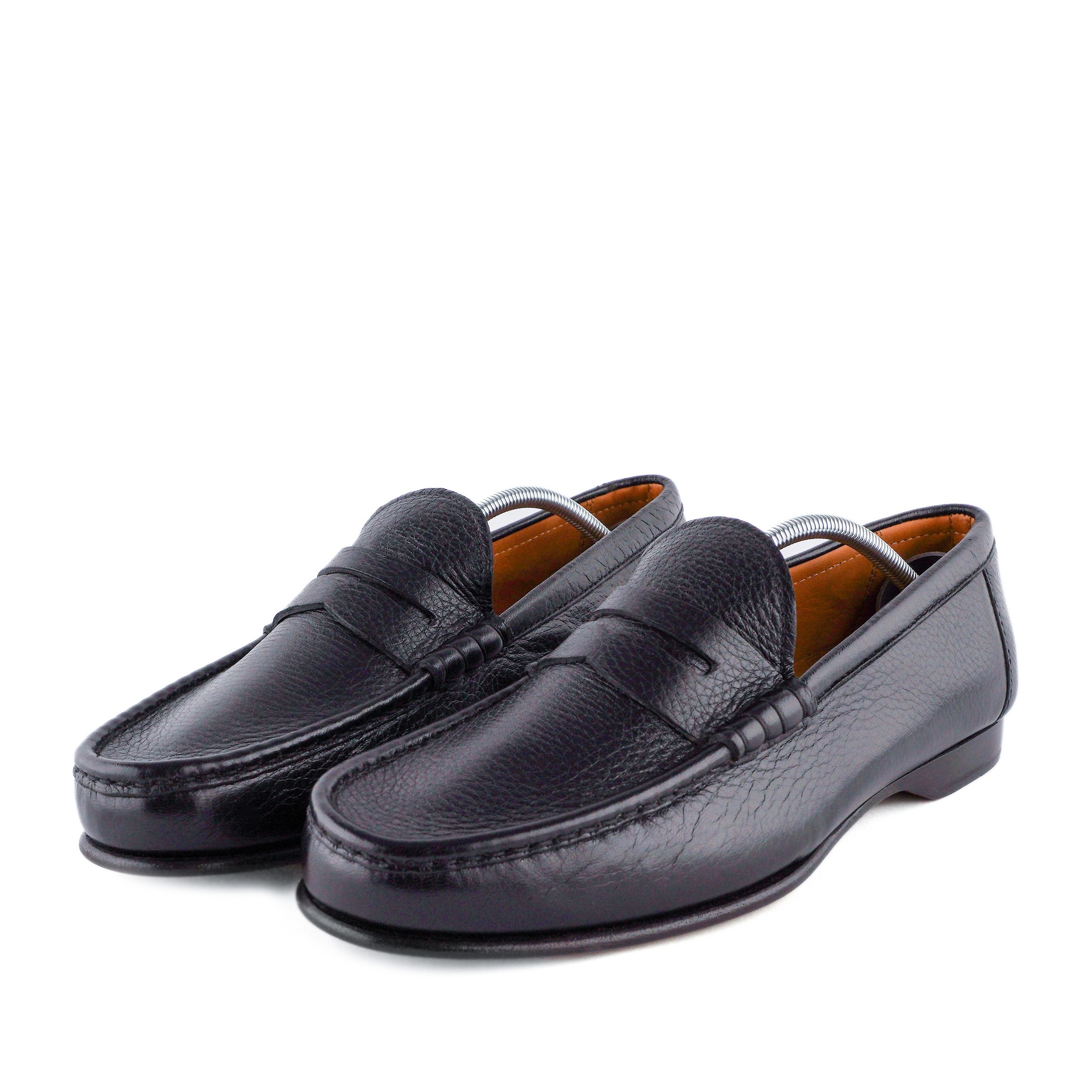 Ralph Lauren Chalmers Grain Leather Penny Loafers Shoes