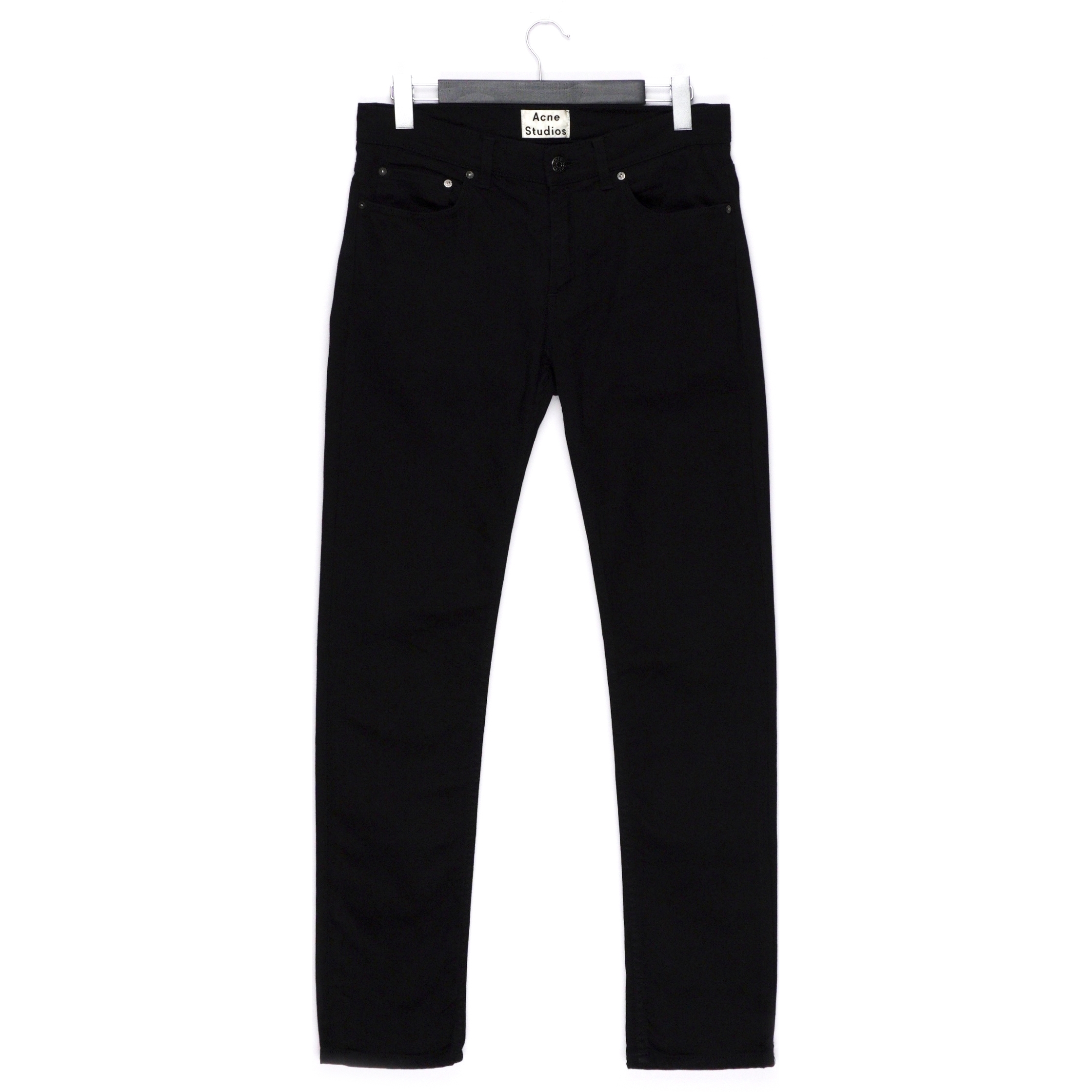Acne Studios Ace Stay Cash Black Denim Pant Jeans